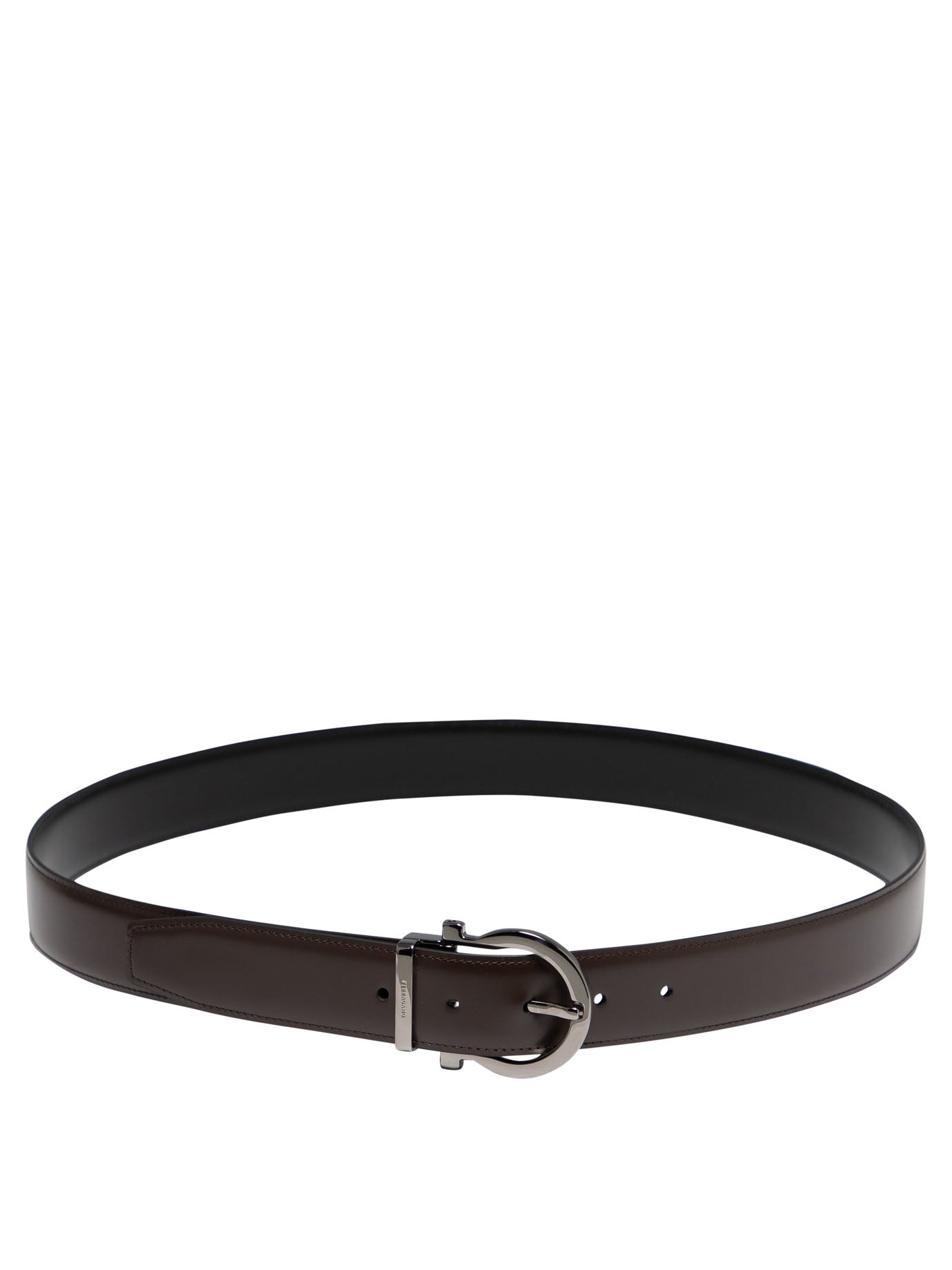 Ferragamo Gancini Reversible And Adjustable Belt