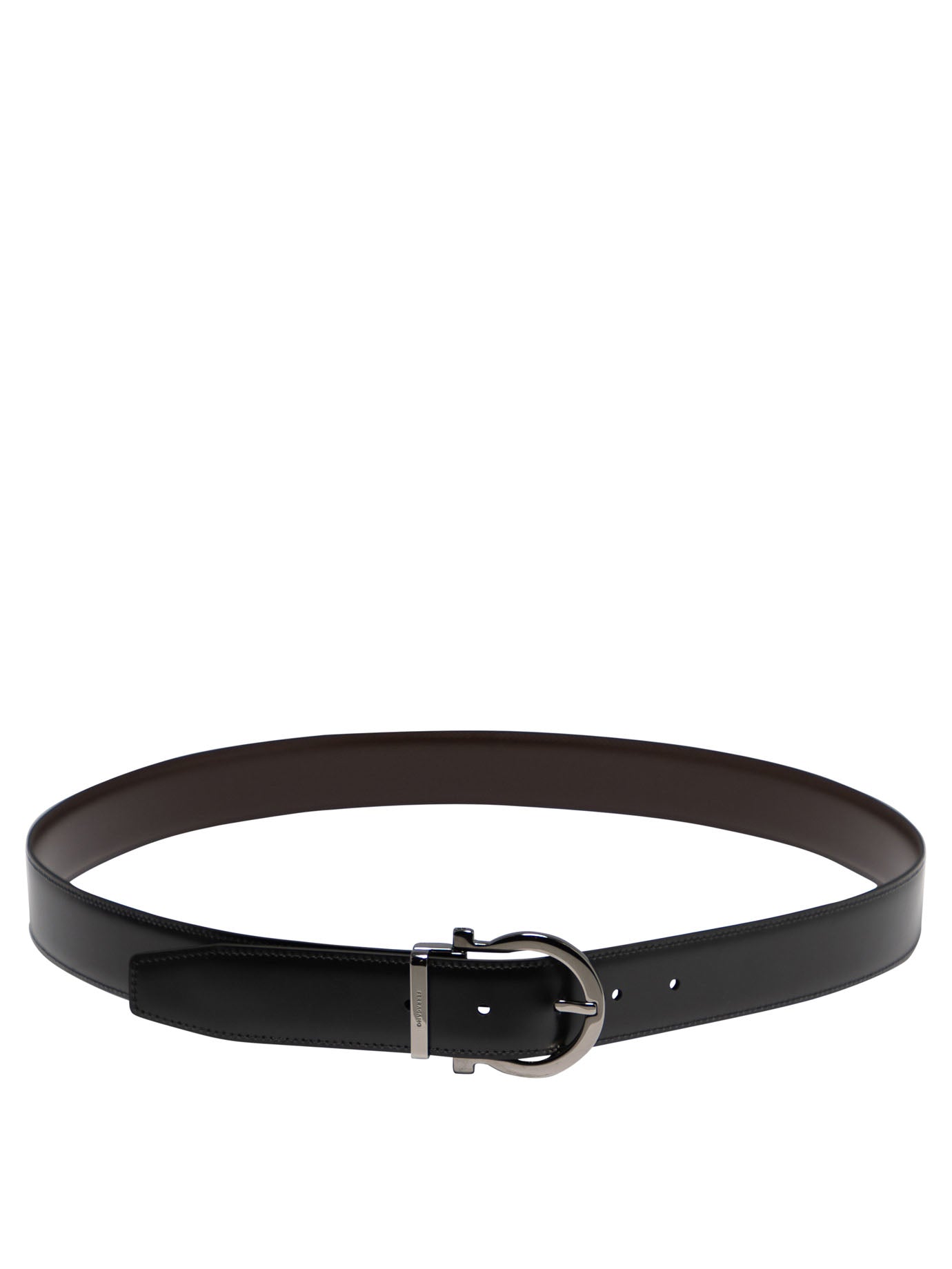 Ferragamo Gancini Reversible And Adjustable Belt