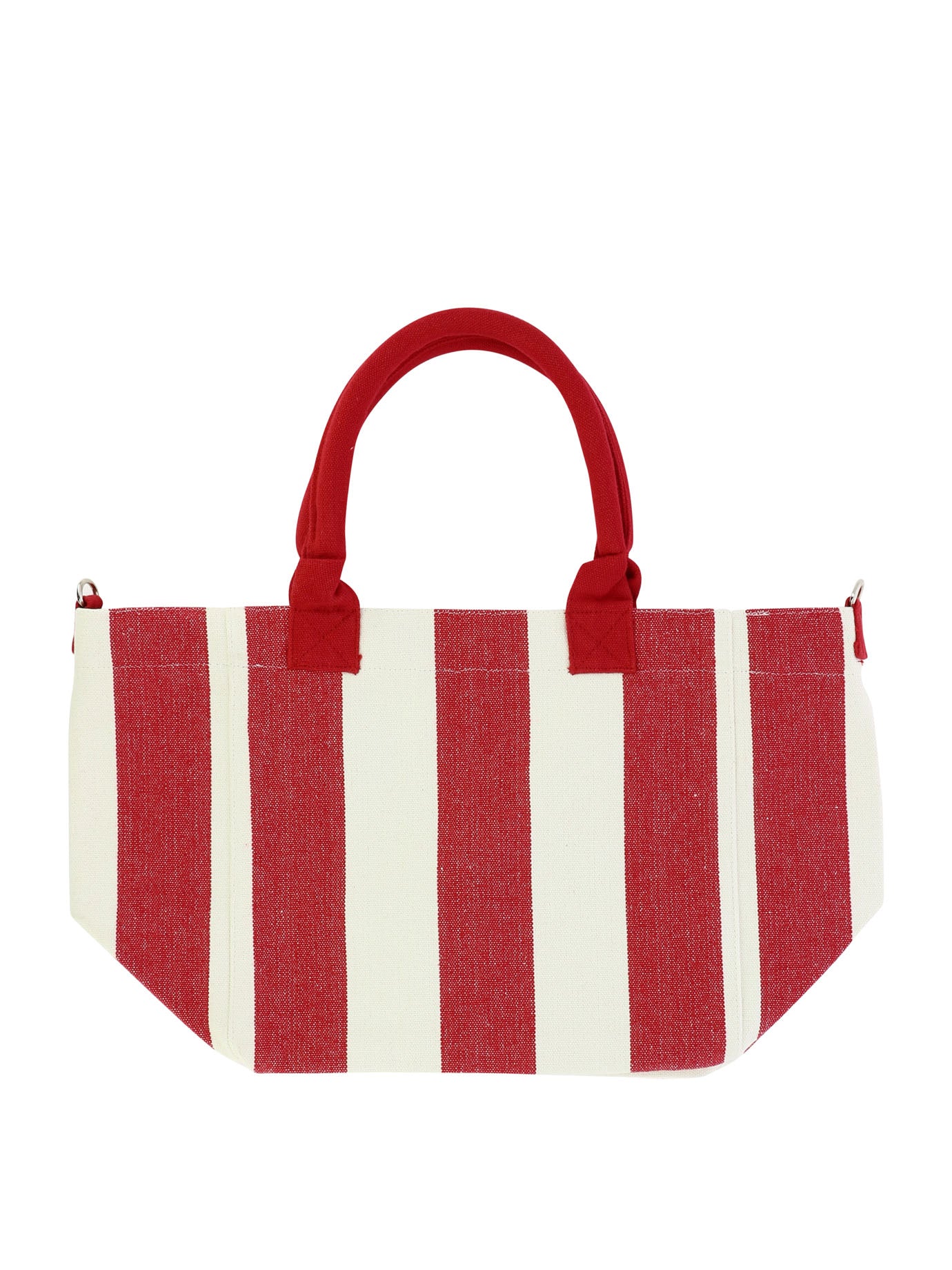 Ganni Striped Tote Bag