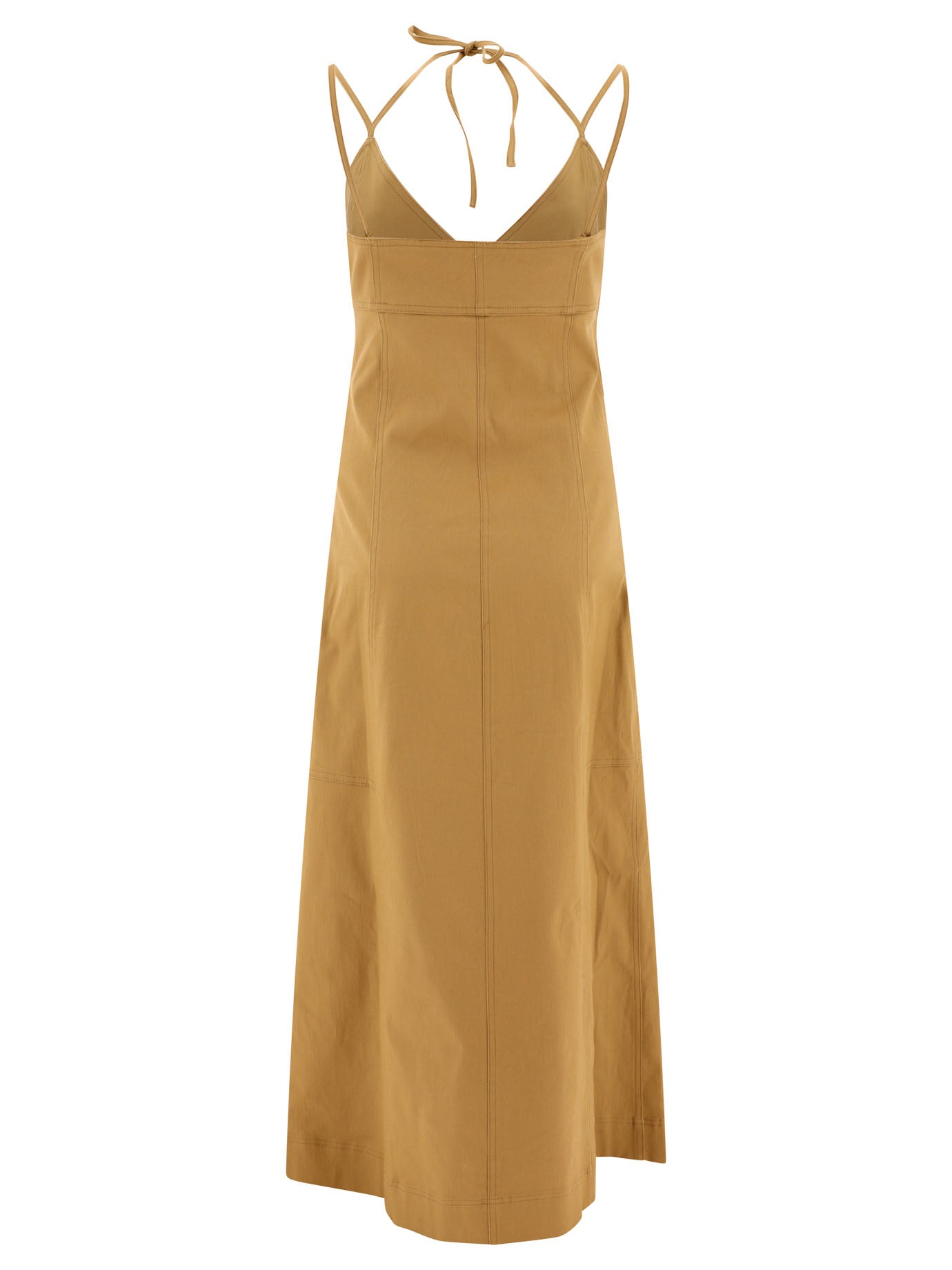 Ganni Canvas Strap Dress