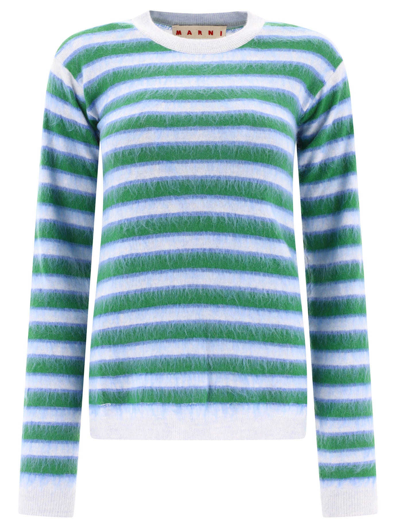 Marni Striped Mohair Sweater