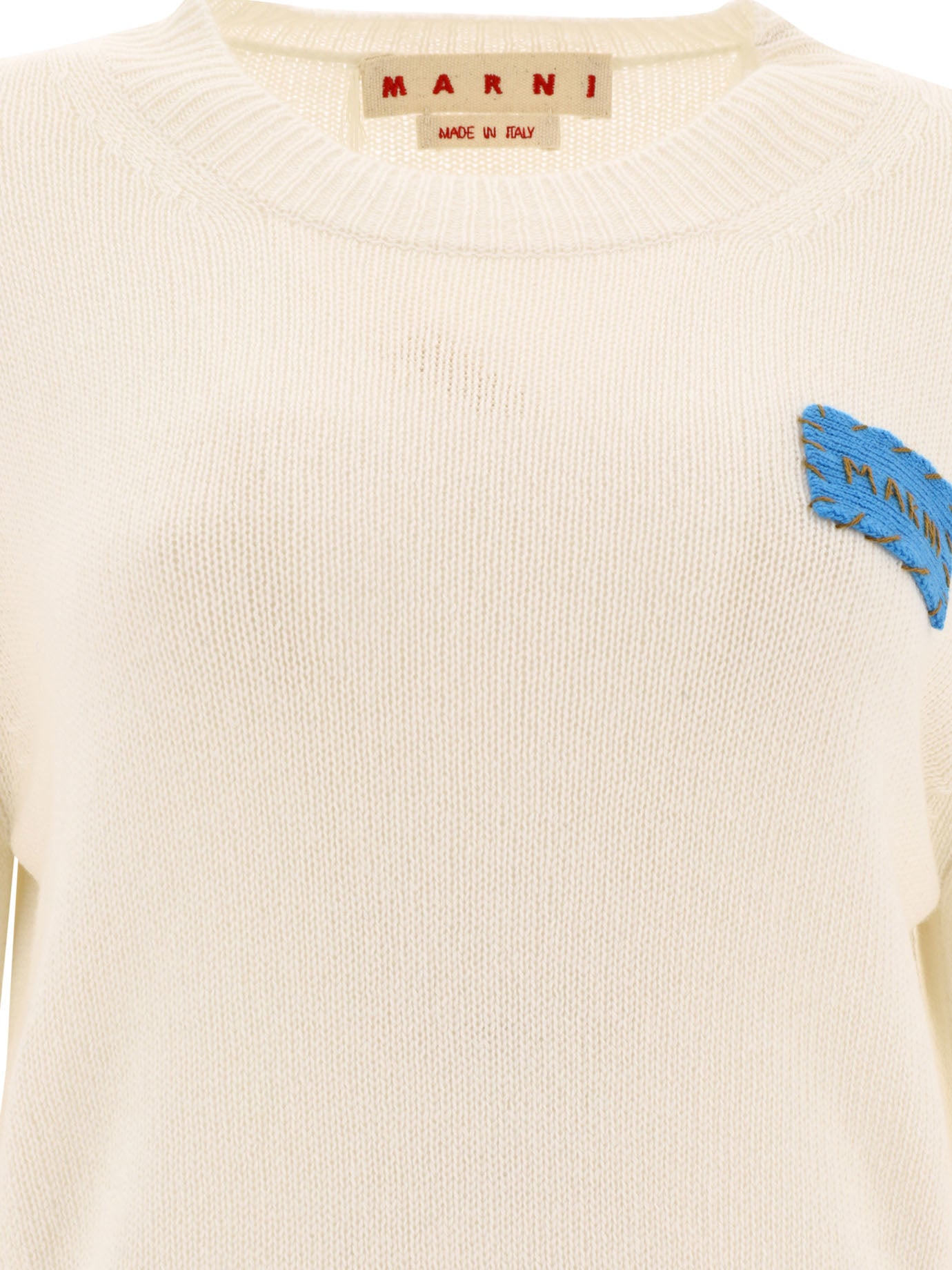 Marni Cashmere Sweater With Patch