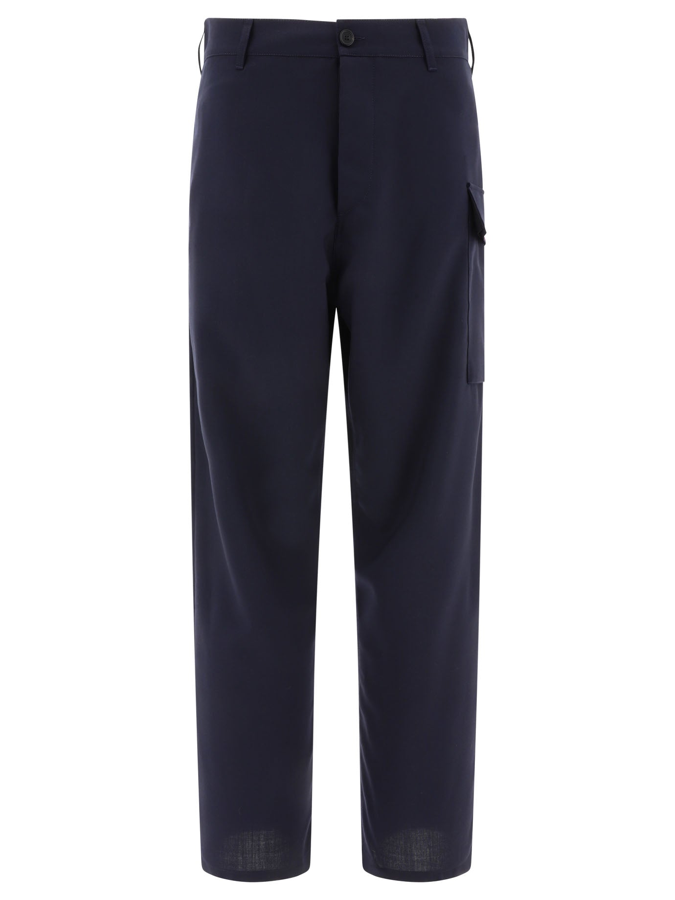 Marni Tropical Wool Cargo Trousers