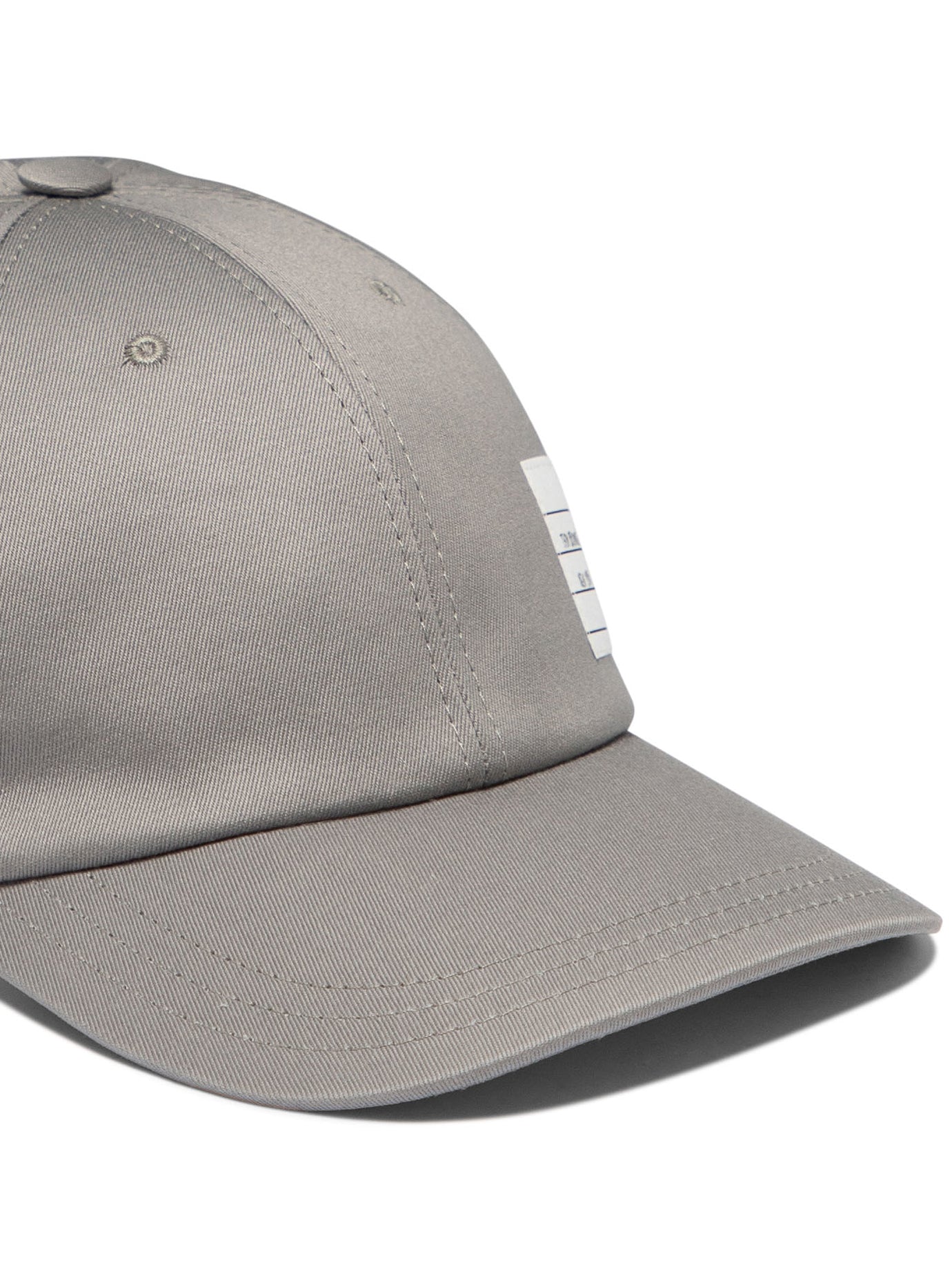 Thom Browne Baseball Cap With Logo Patch