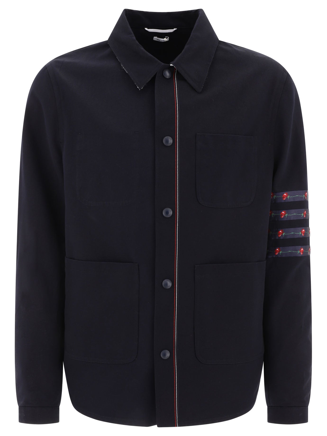 Thom Browne 4 Bar Overshirt Jacket