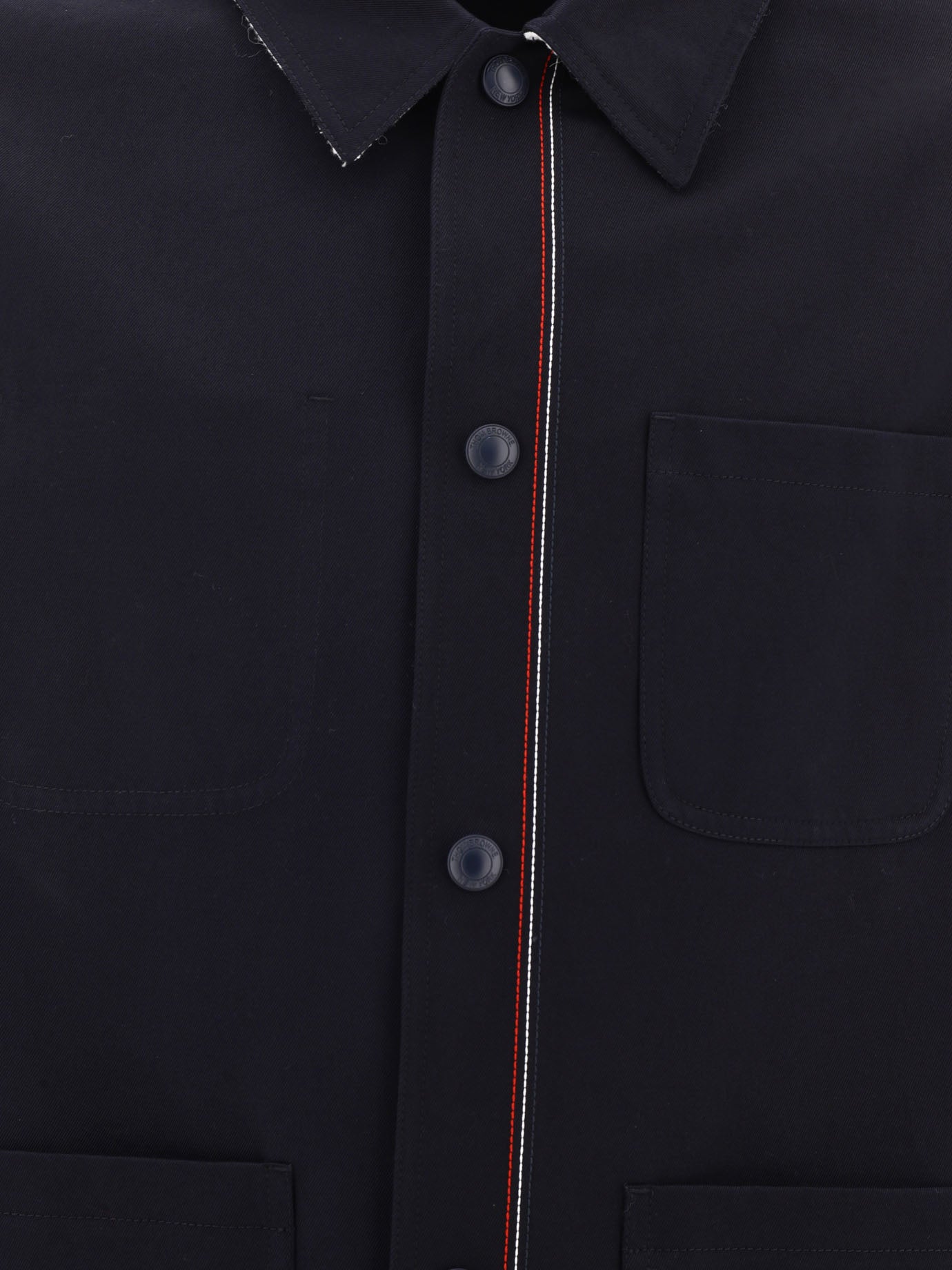 Thom Browne 4 Bar Overshirt Jacket