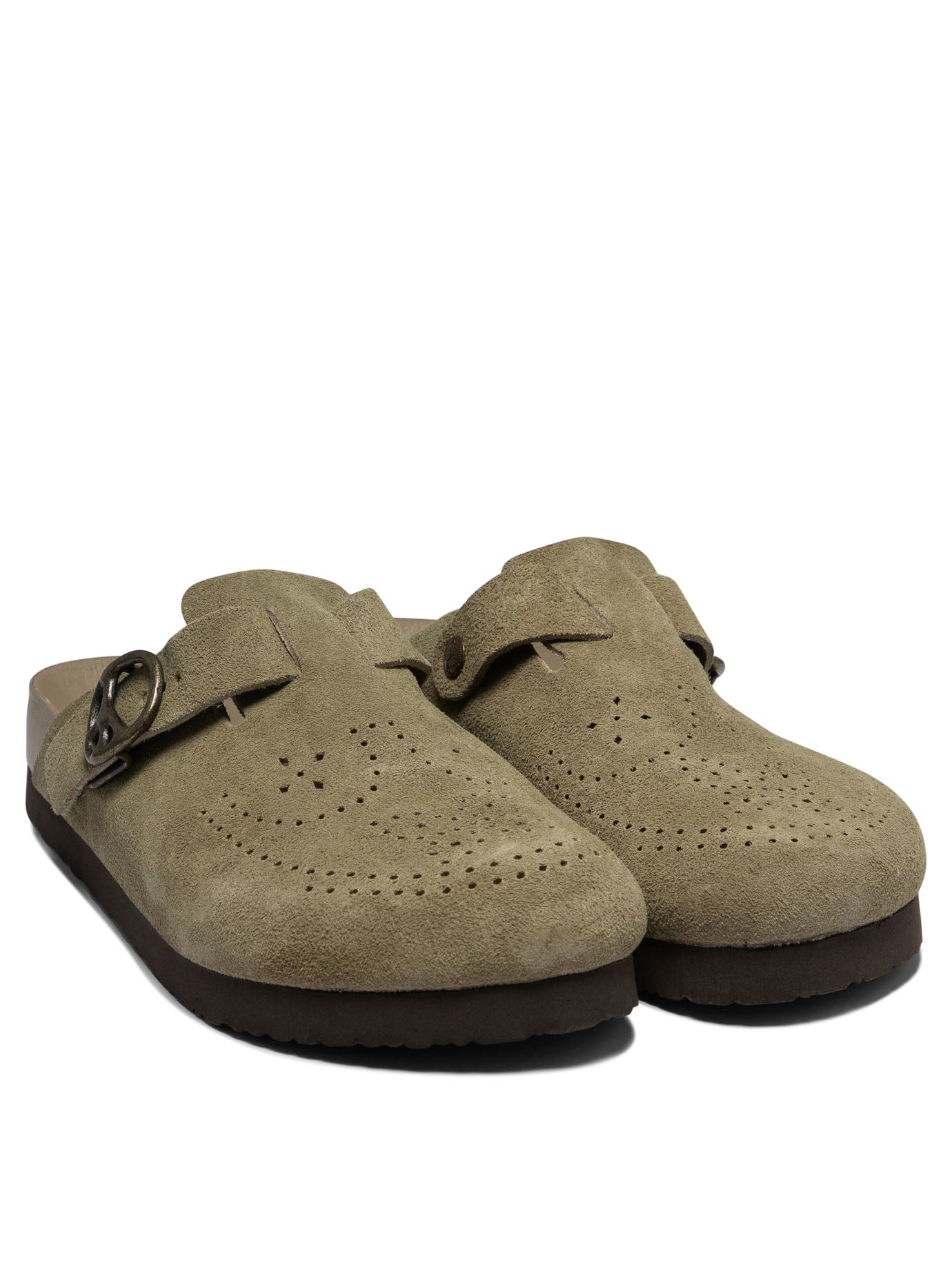 Needles Suede Clogs