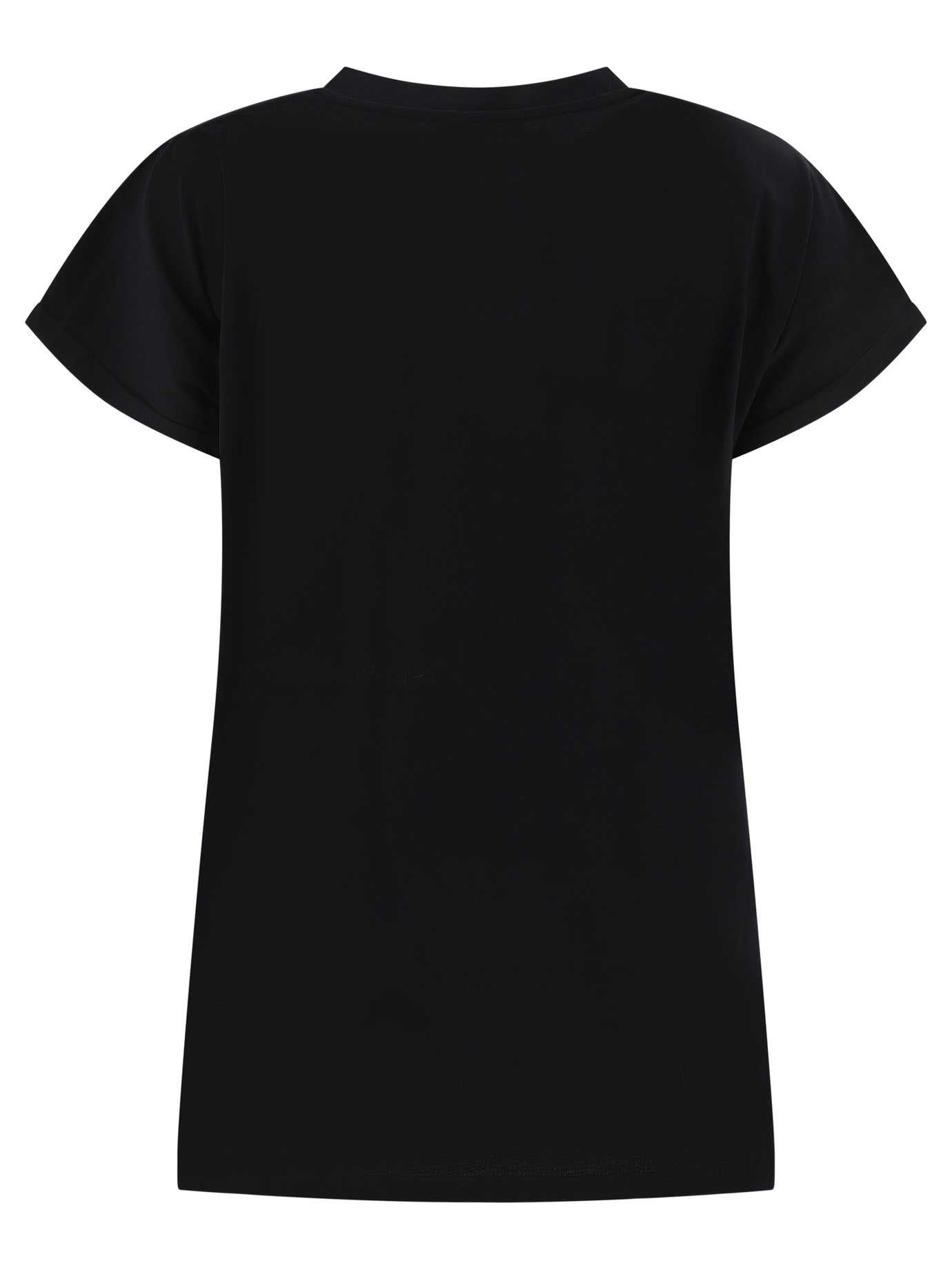 Balmain T-Shirt With Flock Detail