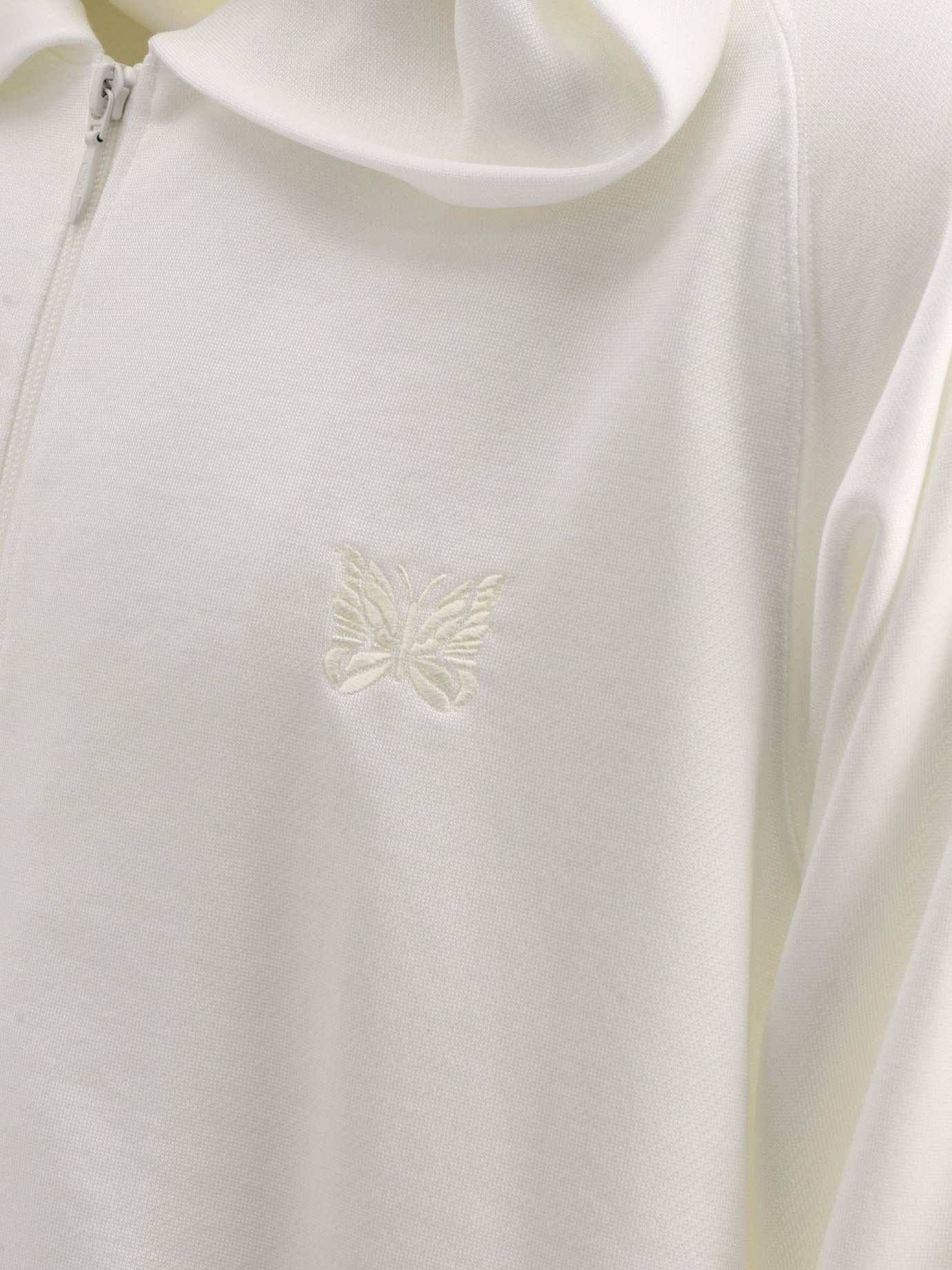 Needles Embroidered Zippered Sweatshirt