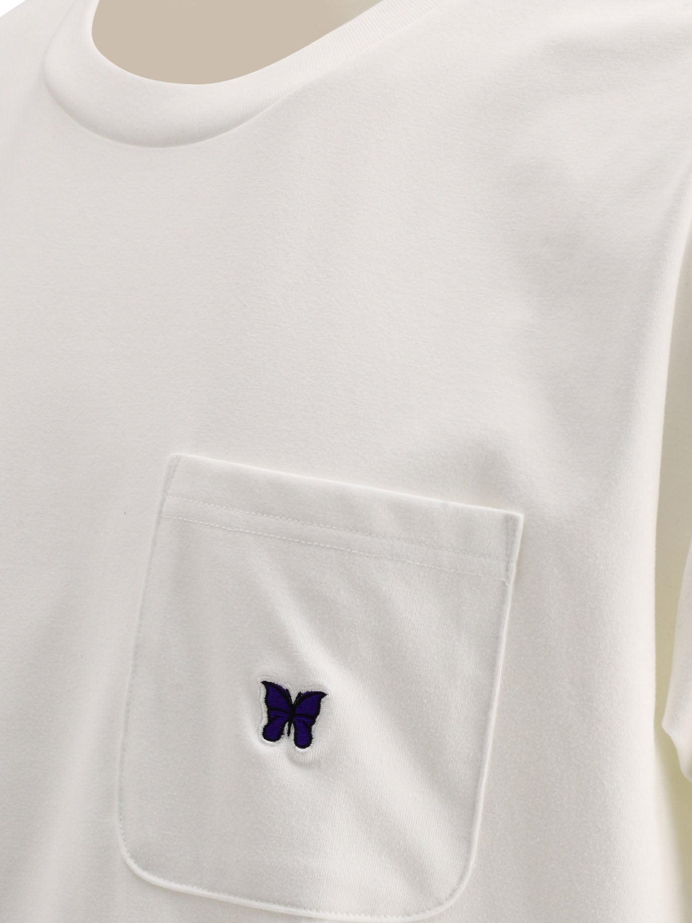 Needles T-Shirt With Embroidery And Patch Pocket