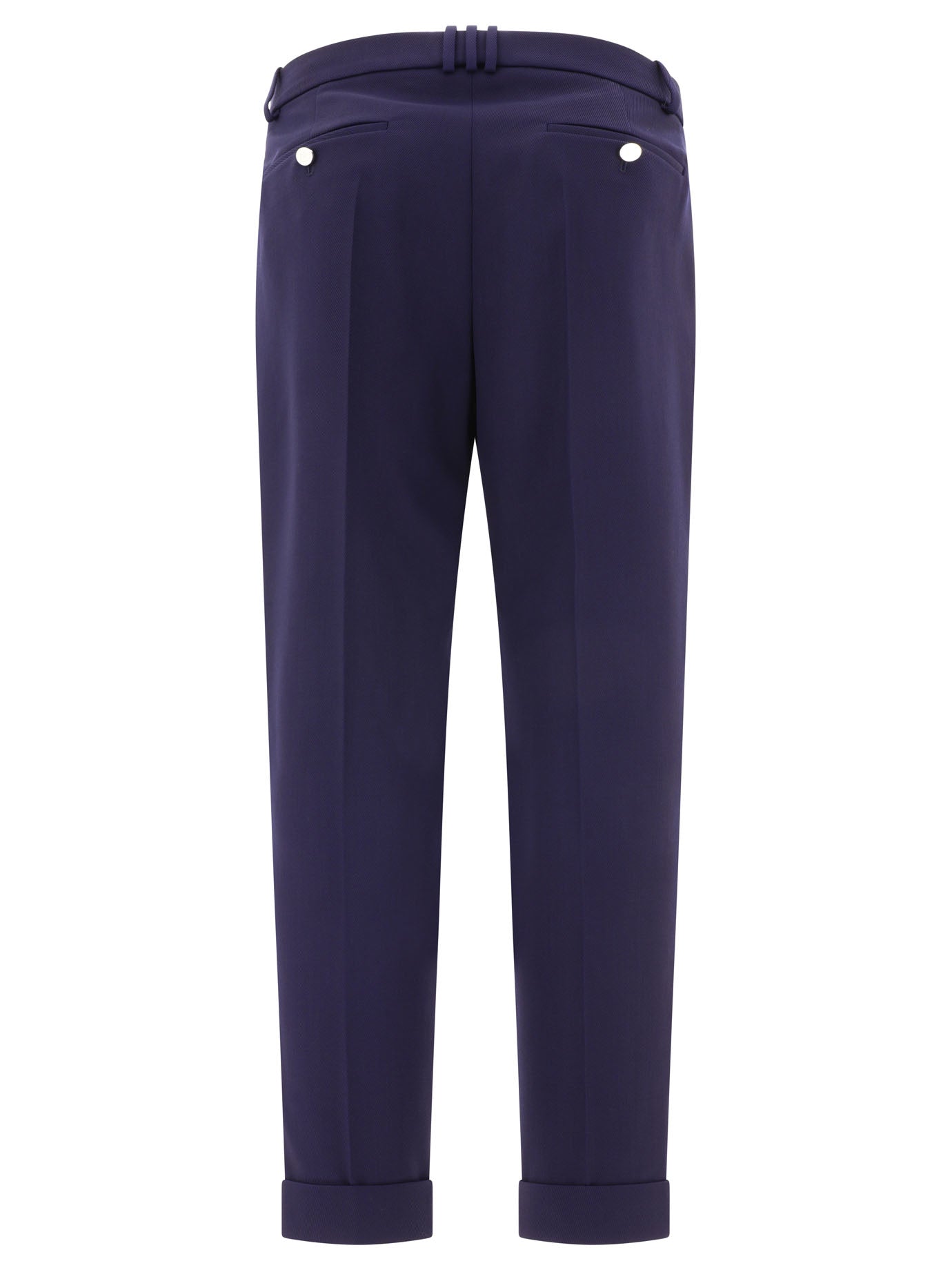 Balmain Twill Tailored Trousers