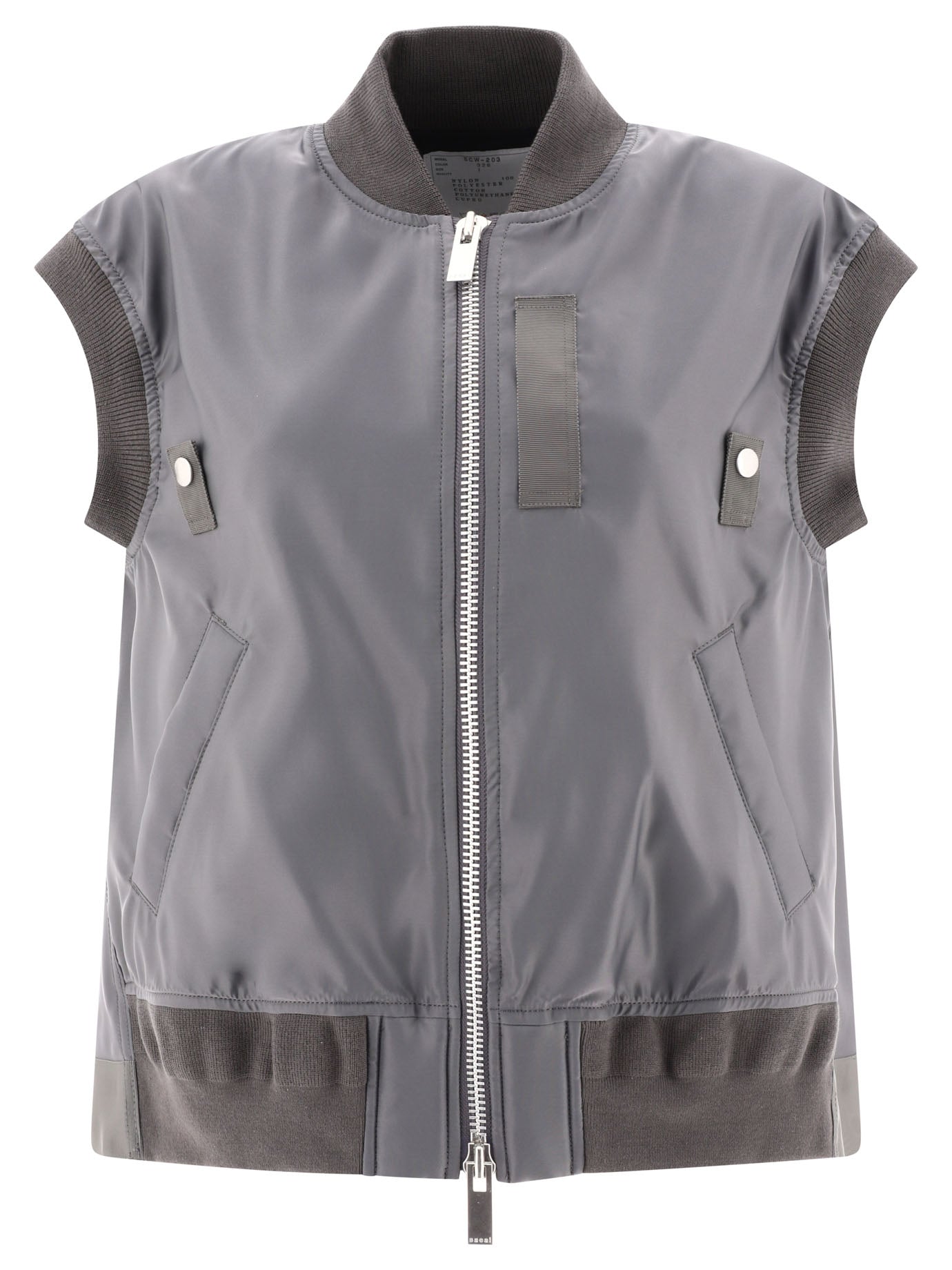 Sacai Nylon Twill Vest Jacket