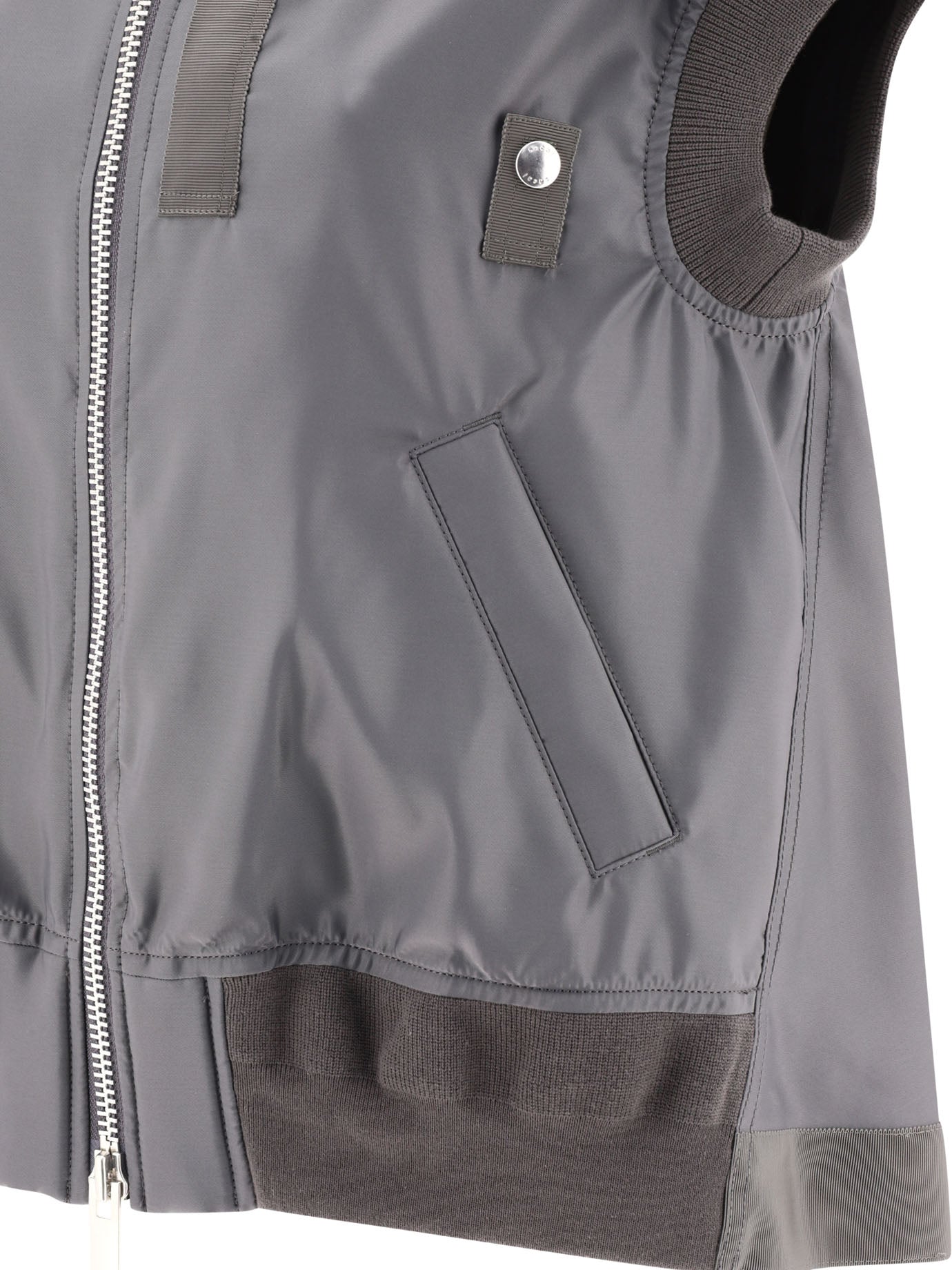 Sacai Nylon Twill Vest Jacket