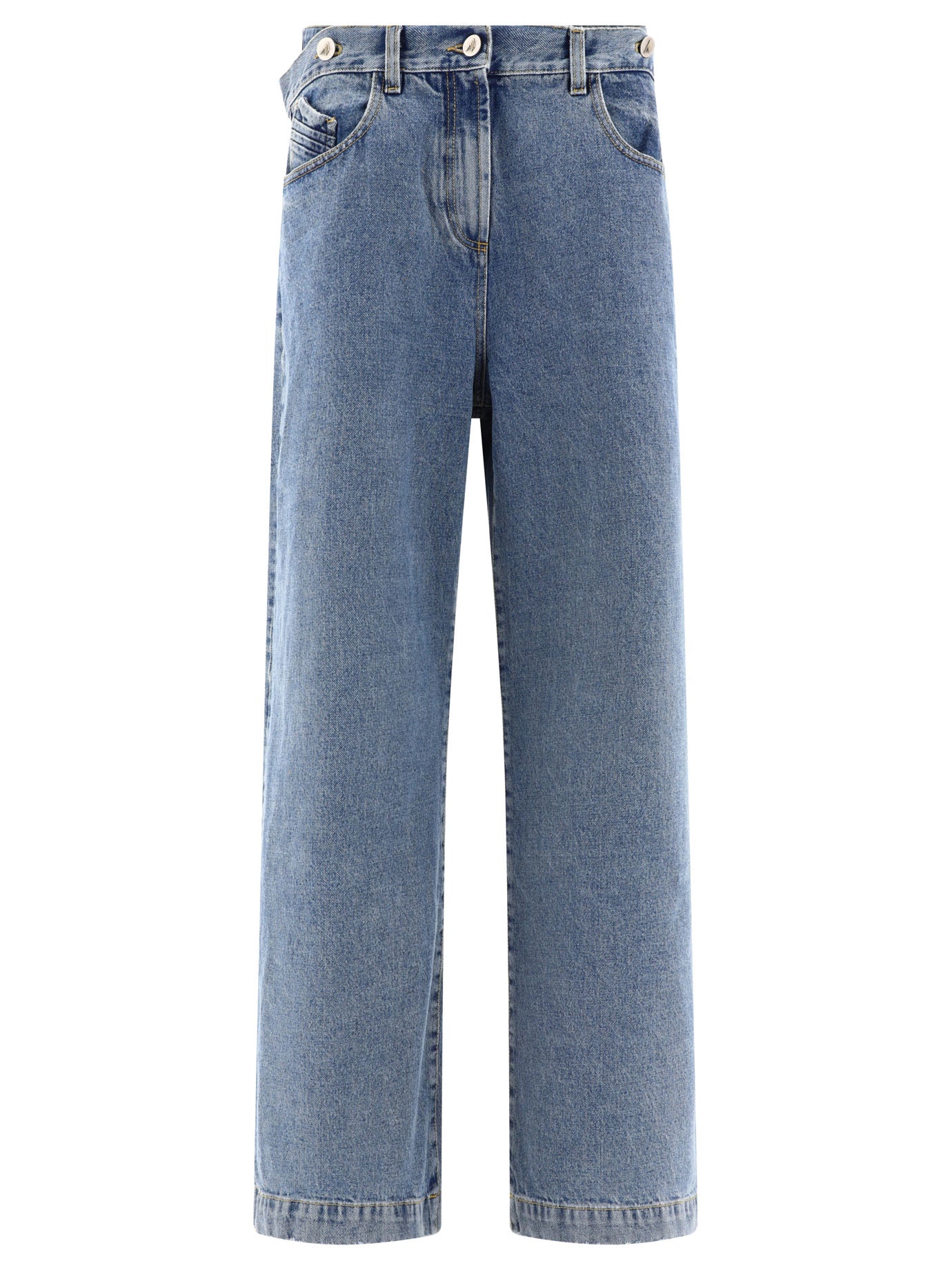 The Attico Wide Jeans