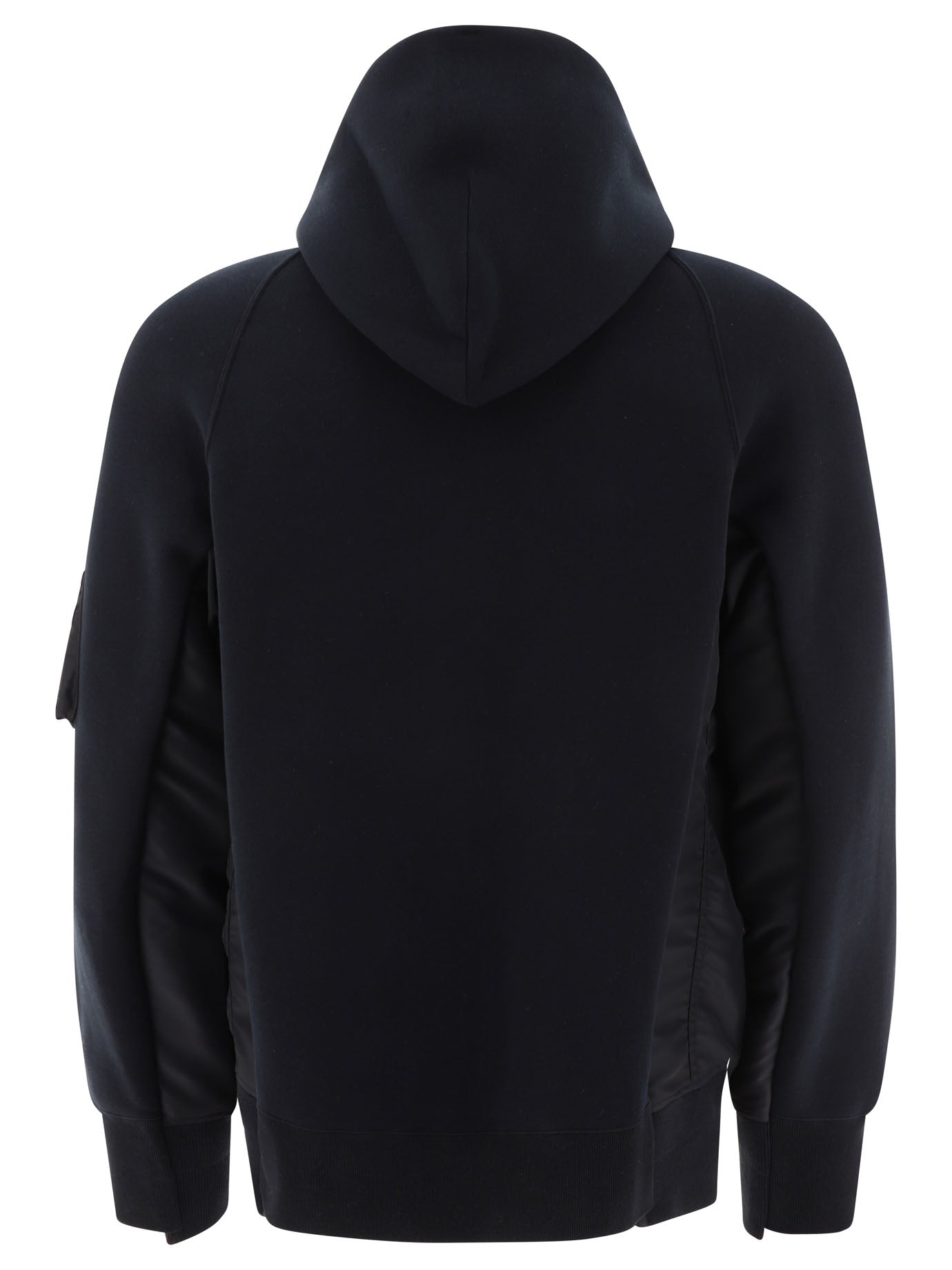 Sacai Hybrid Zippered Hoodie