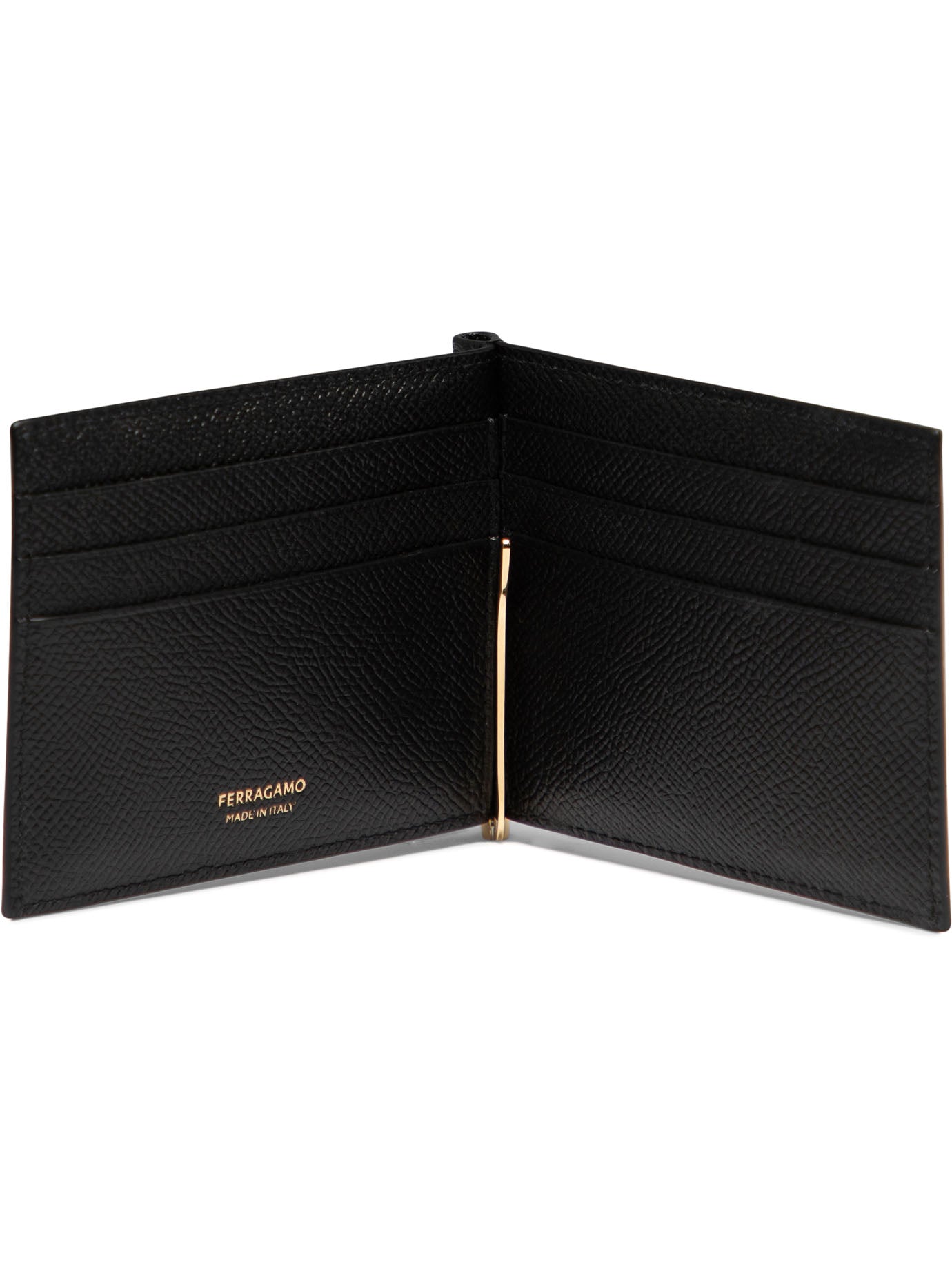 Ferragamo Gancini Wallet With Clip