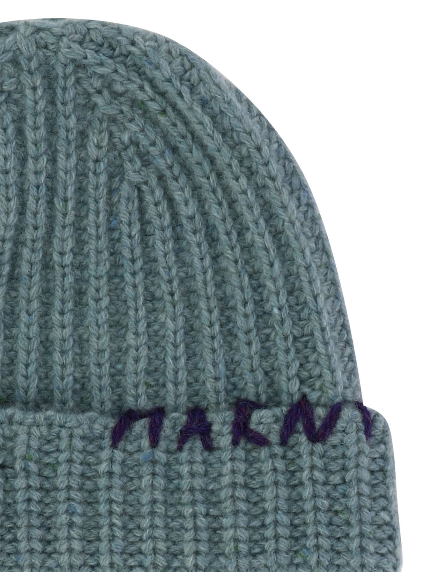 Marni Beanie With Embroidered Logo