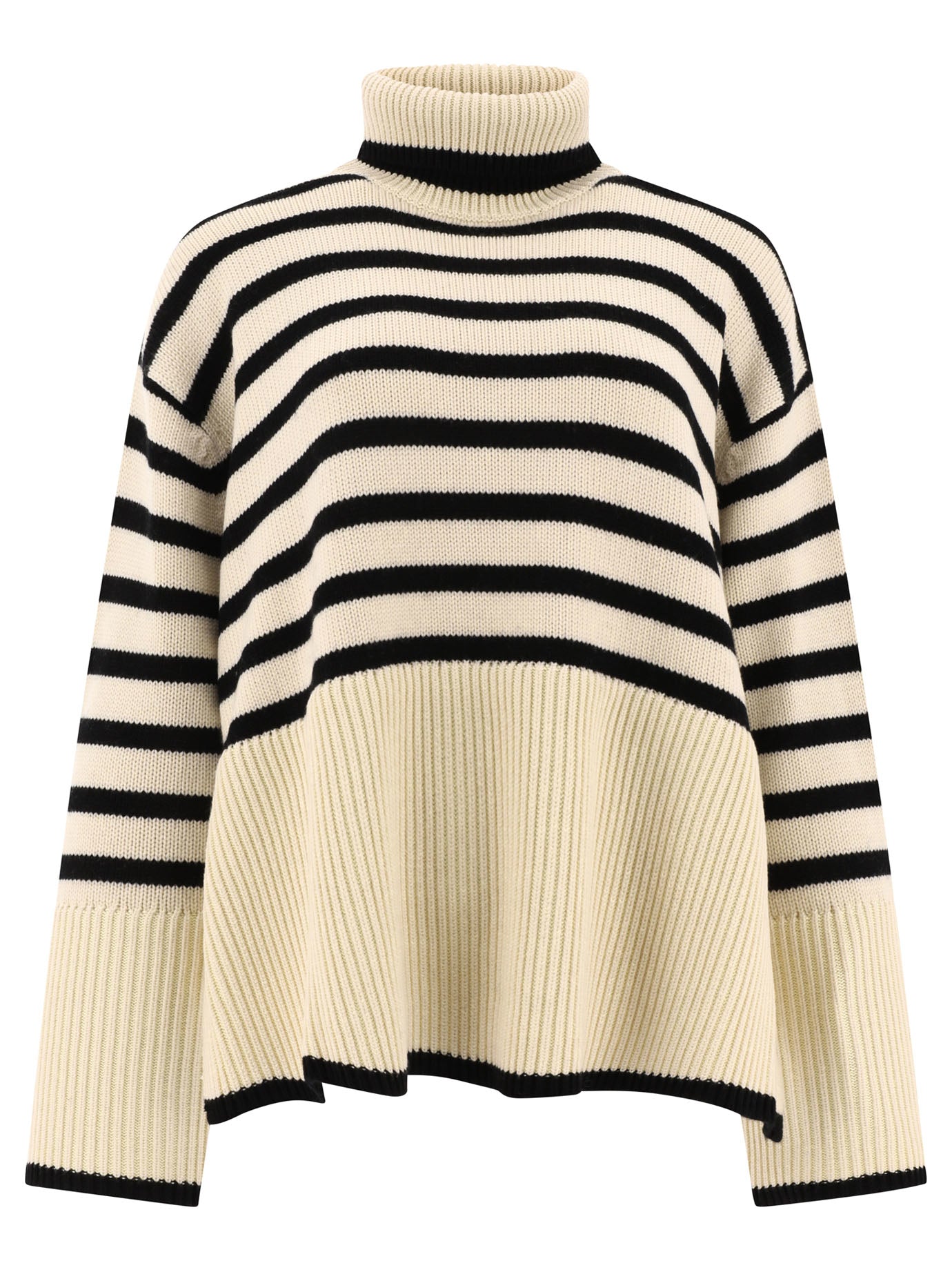 Toteme Signature Stripe Turtleneck Sweater