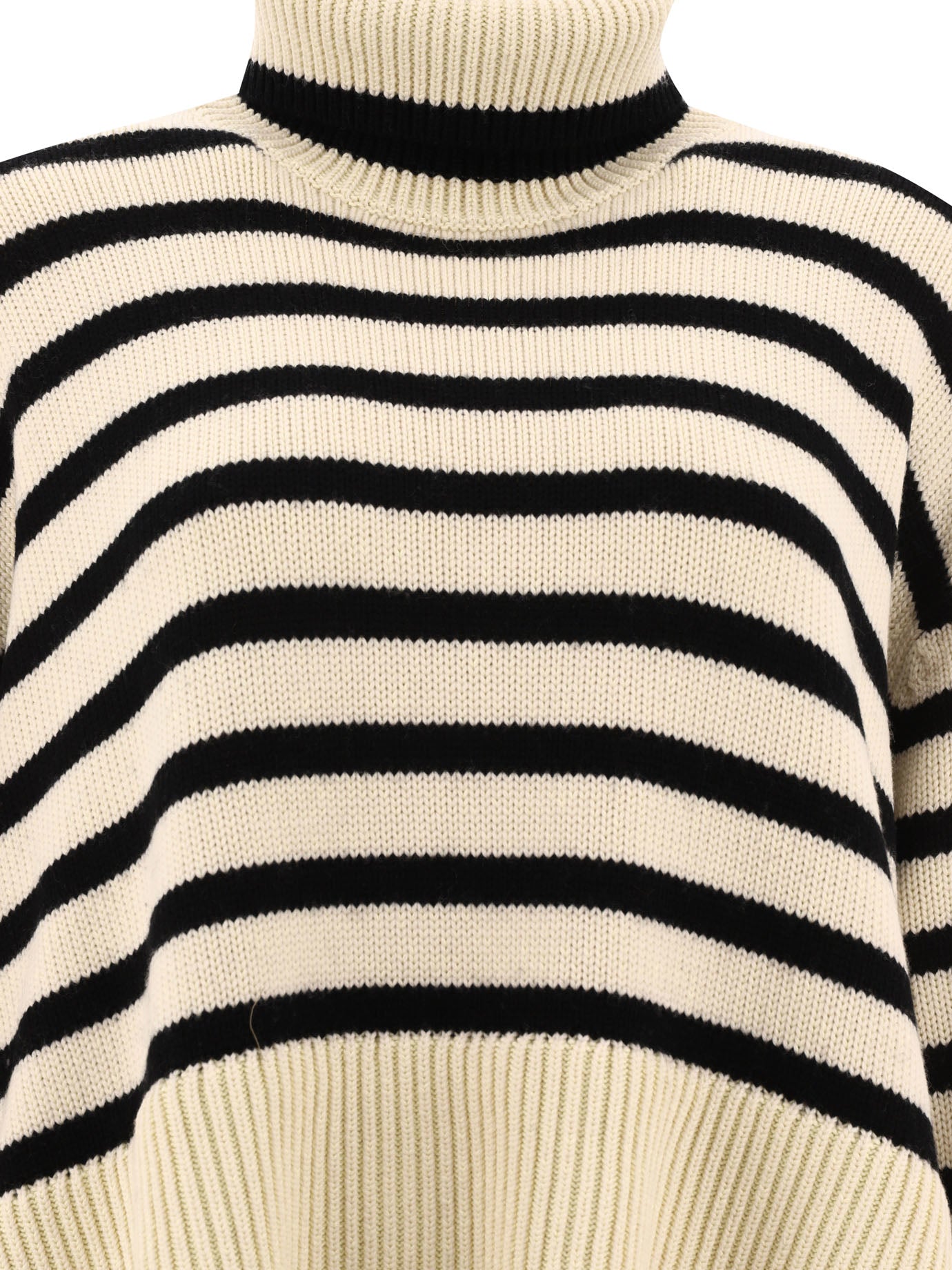 Toteme Signature Stripe Turtleneck Sweater