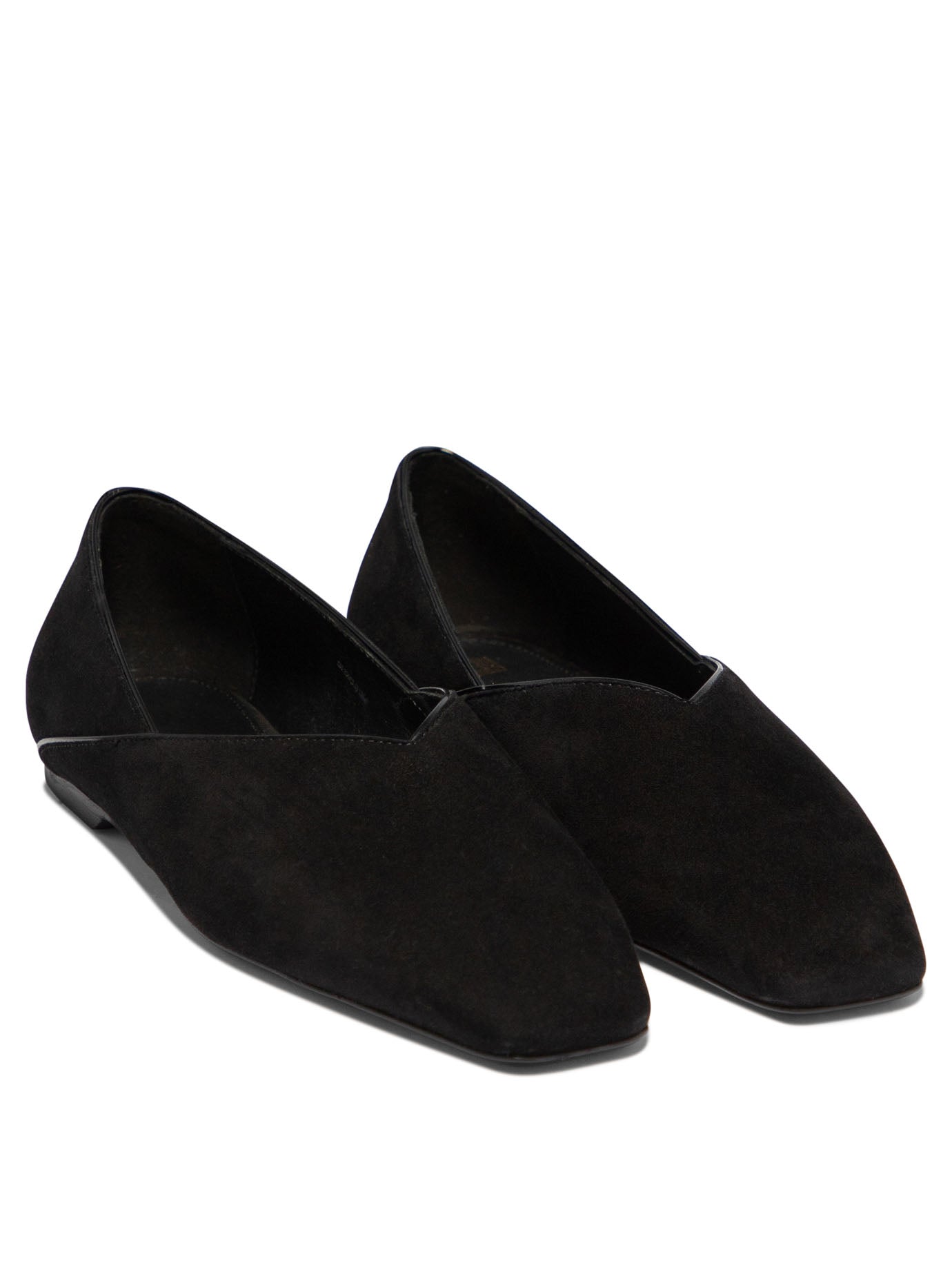 Toteme Suede Ballet Flats