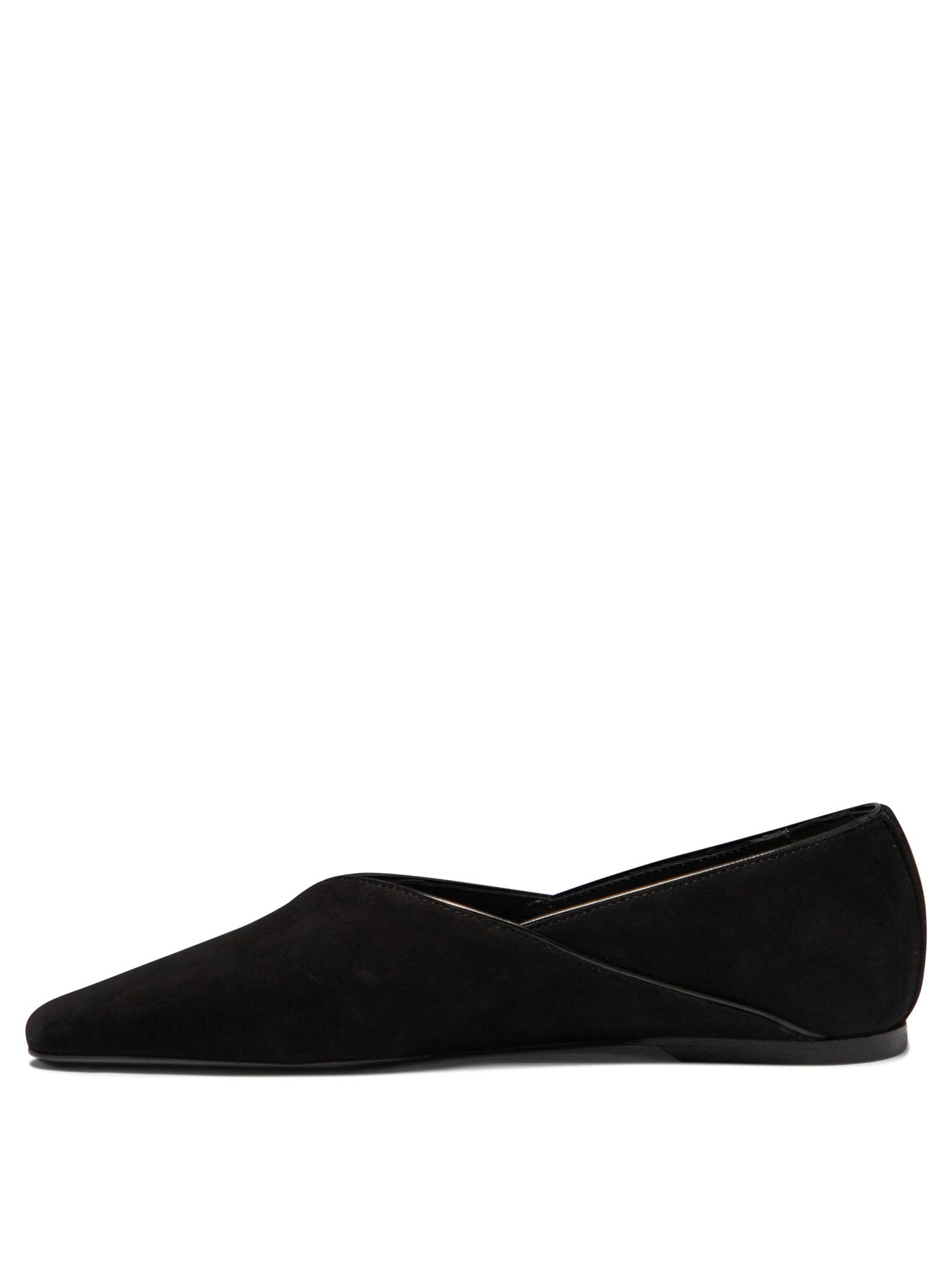 Toteme Suede Ballet Flats