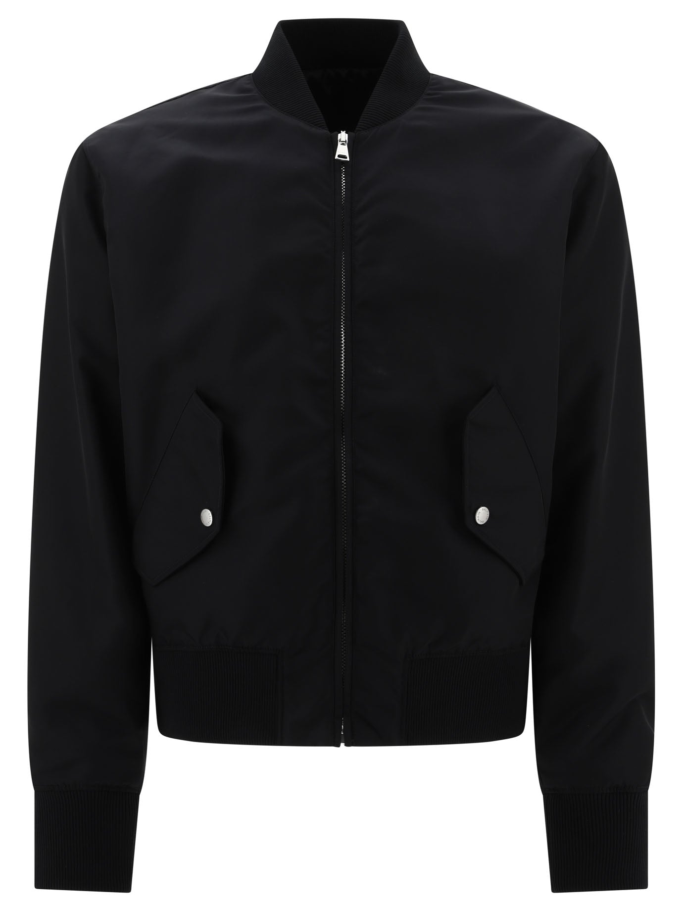 Balmain Bomber Jacket With Balmain Signature Embroidery On The Back