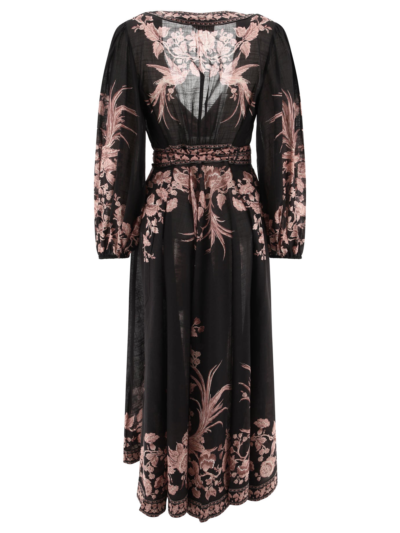 Zimmermann Waverly Wrap Midi Dress