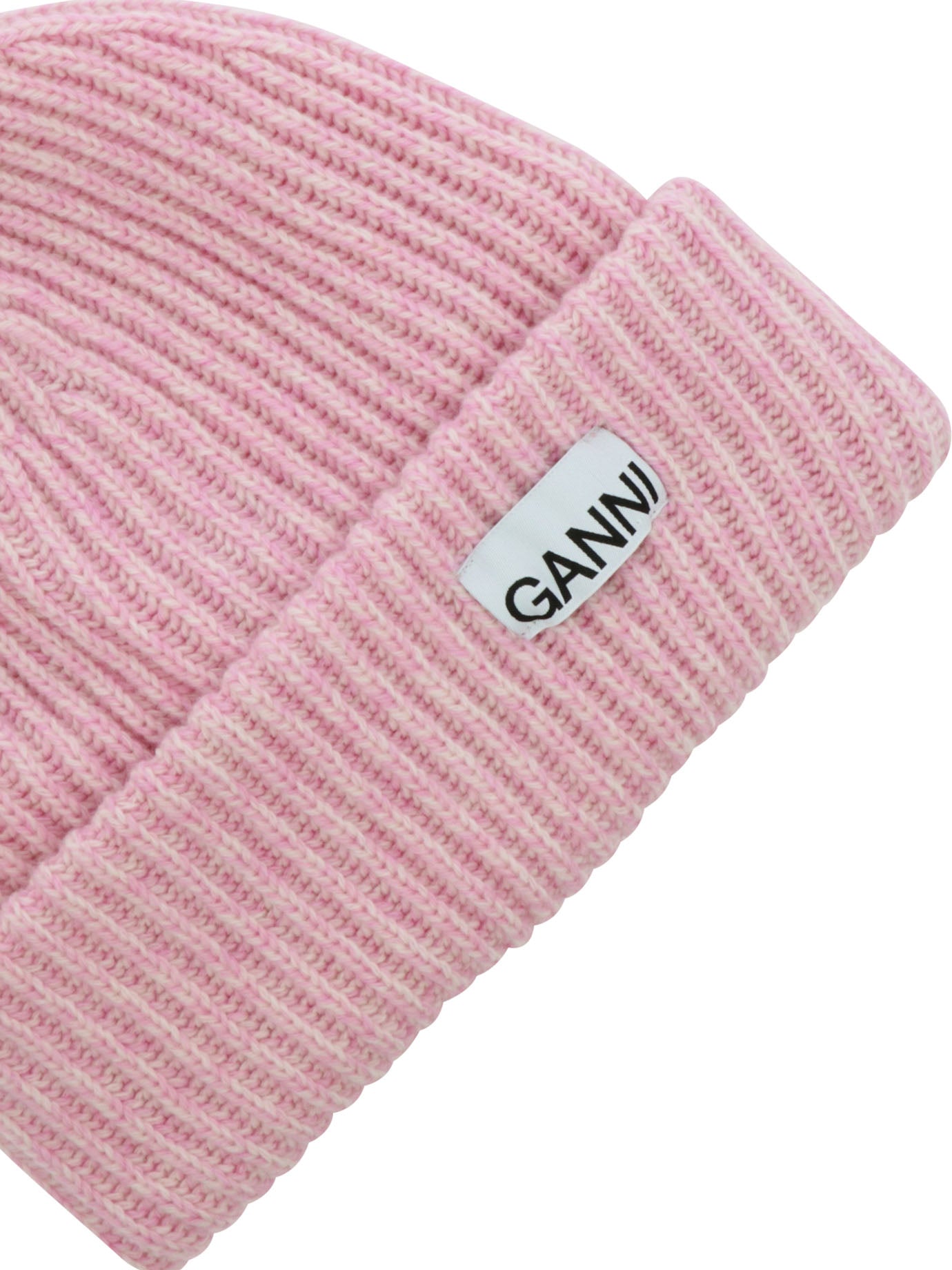 Ganni Oversize Ribbed Beanie