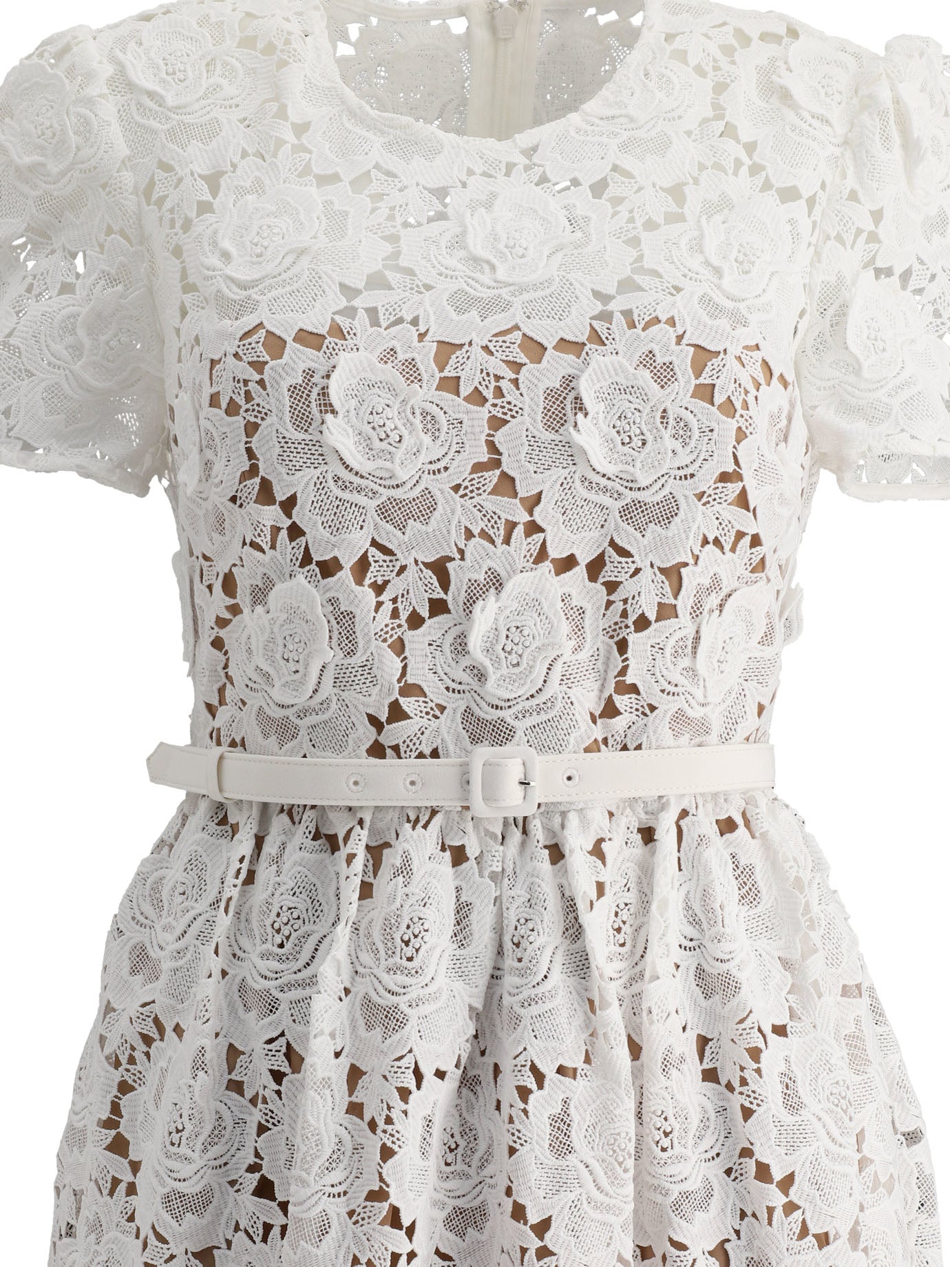 Self-portrait Floral Lace Dress