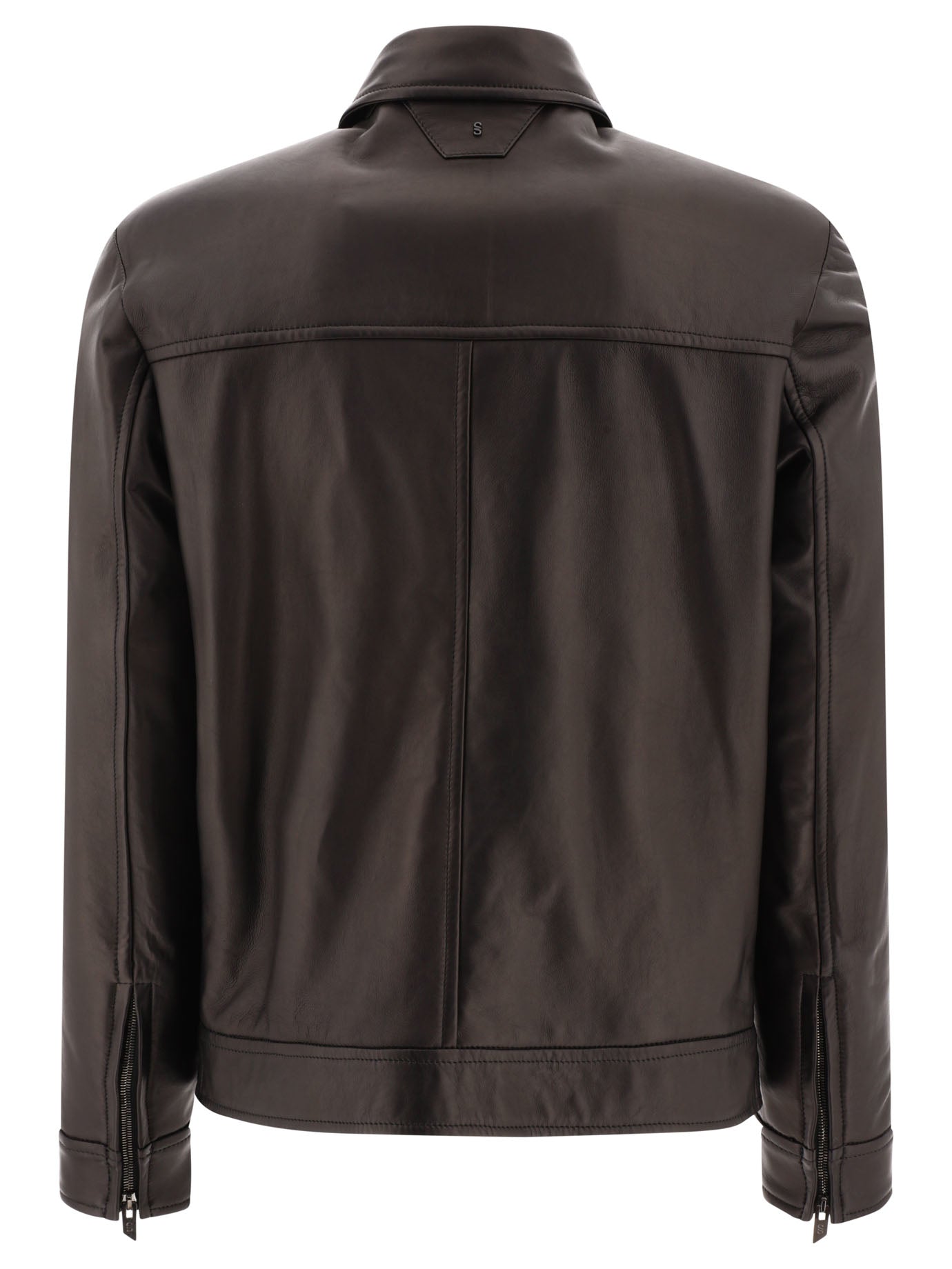 Salvatore Santoro Leather Biker Jacket