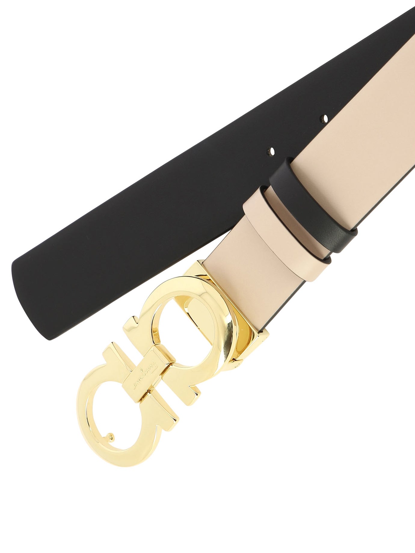 Ferragamo Gancini Adjustable And Reversible Belt