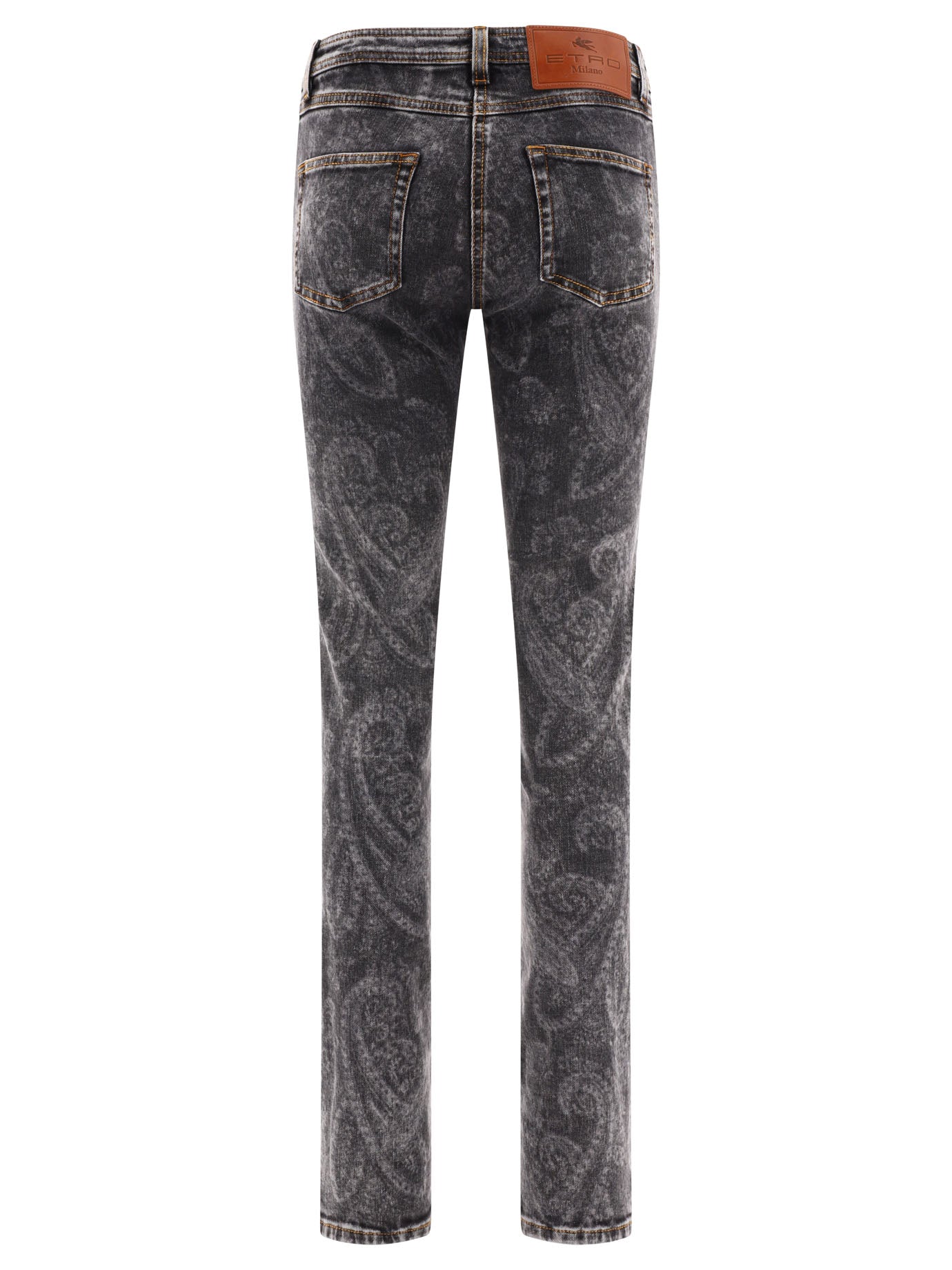 Etro Skinny Paisley Jeans