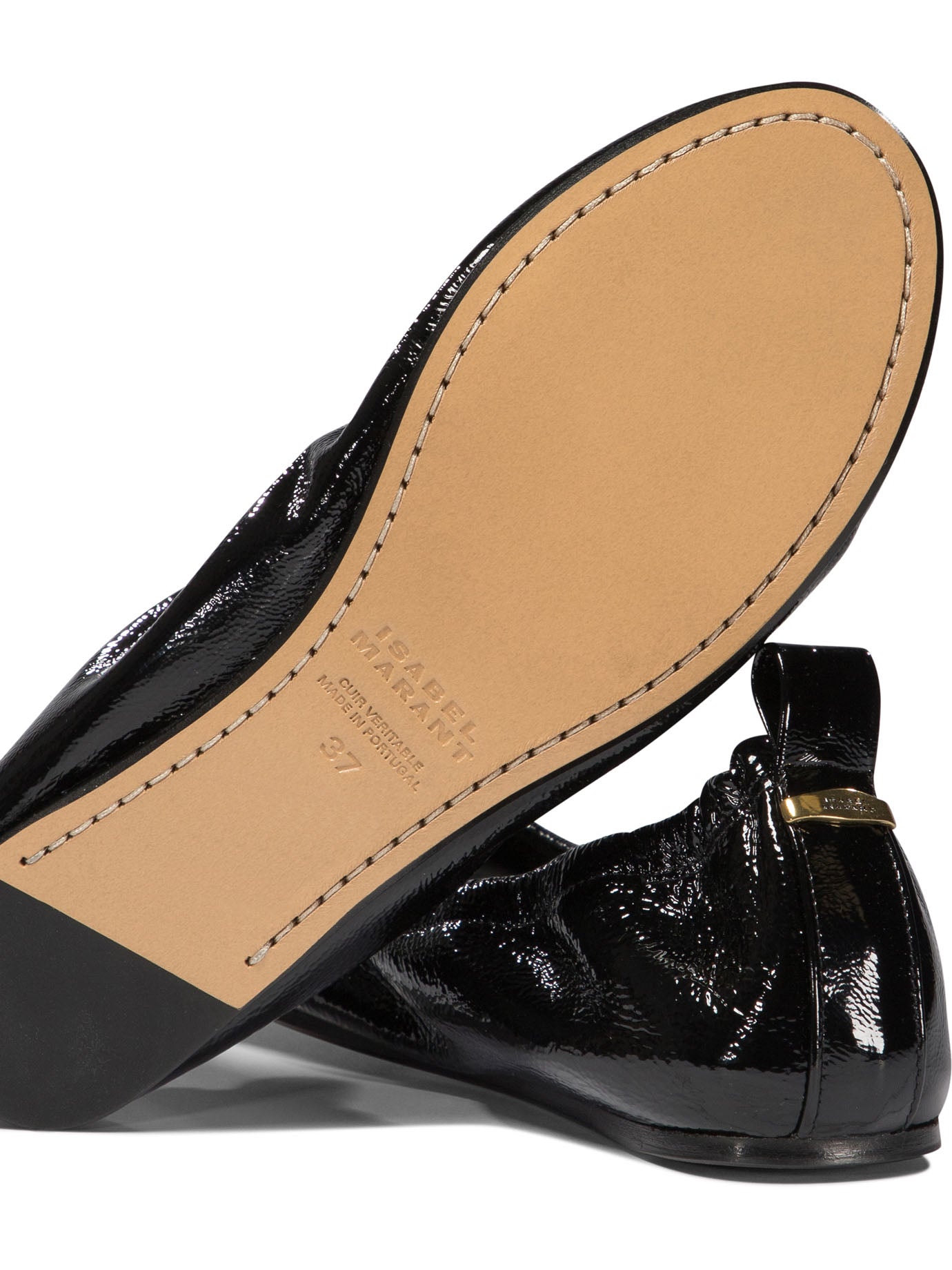 Isabel Marant Patent Leather Ballet Flats