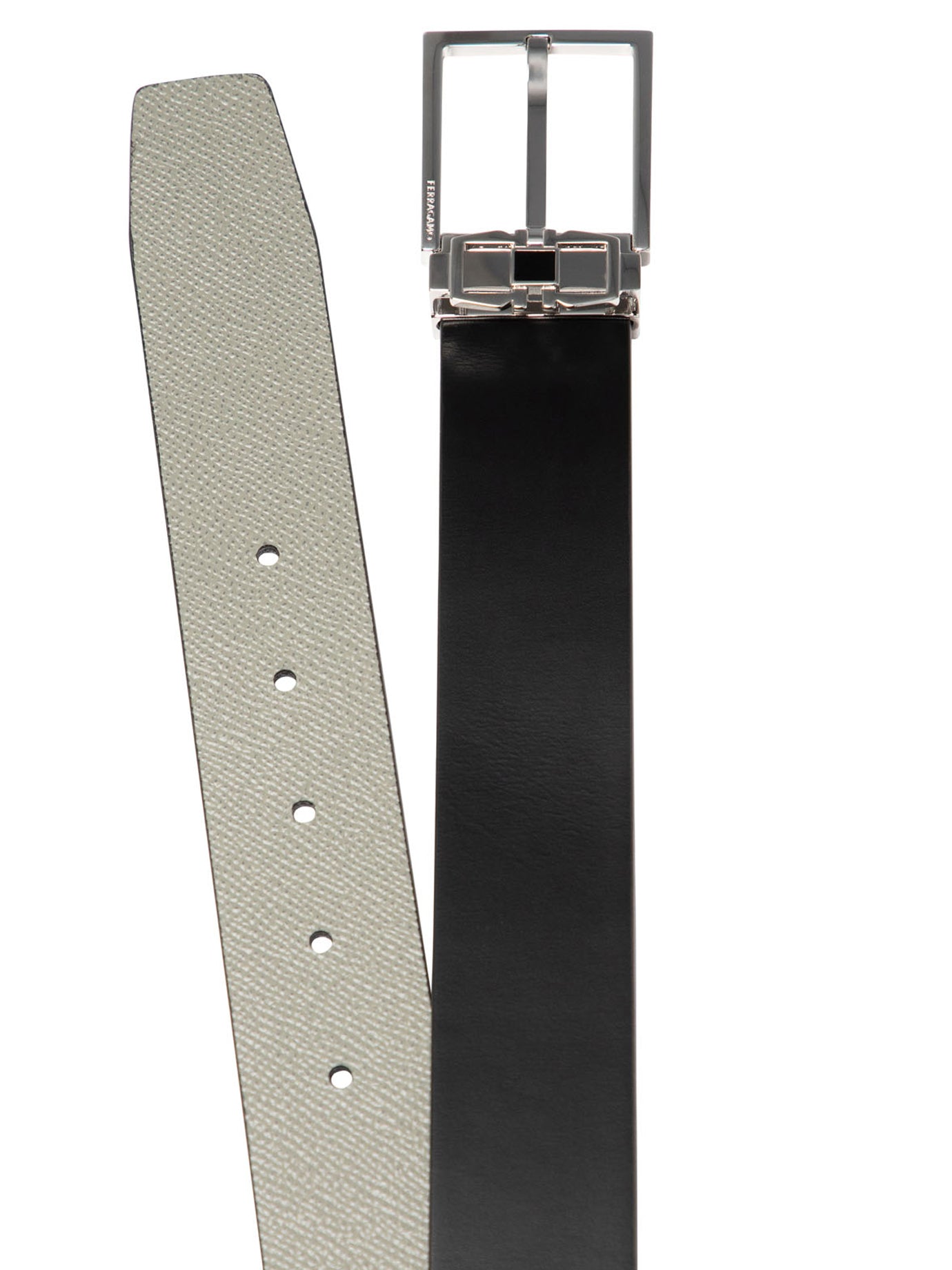 Ferragamo Gancini Adjustable And Reversible Belt