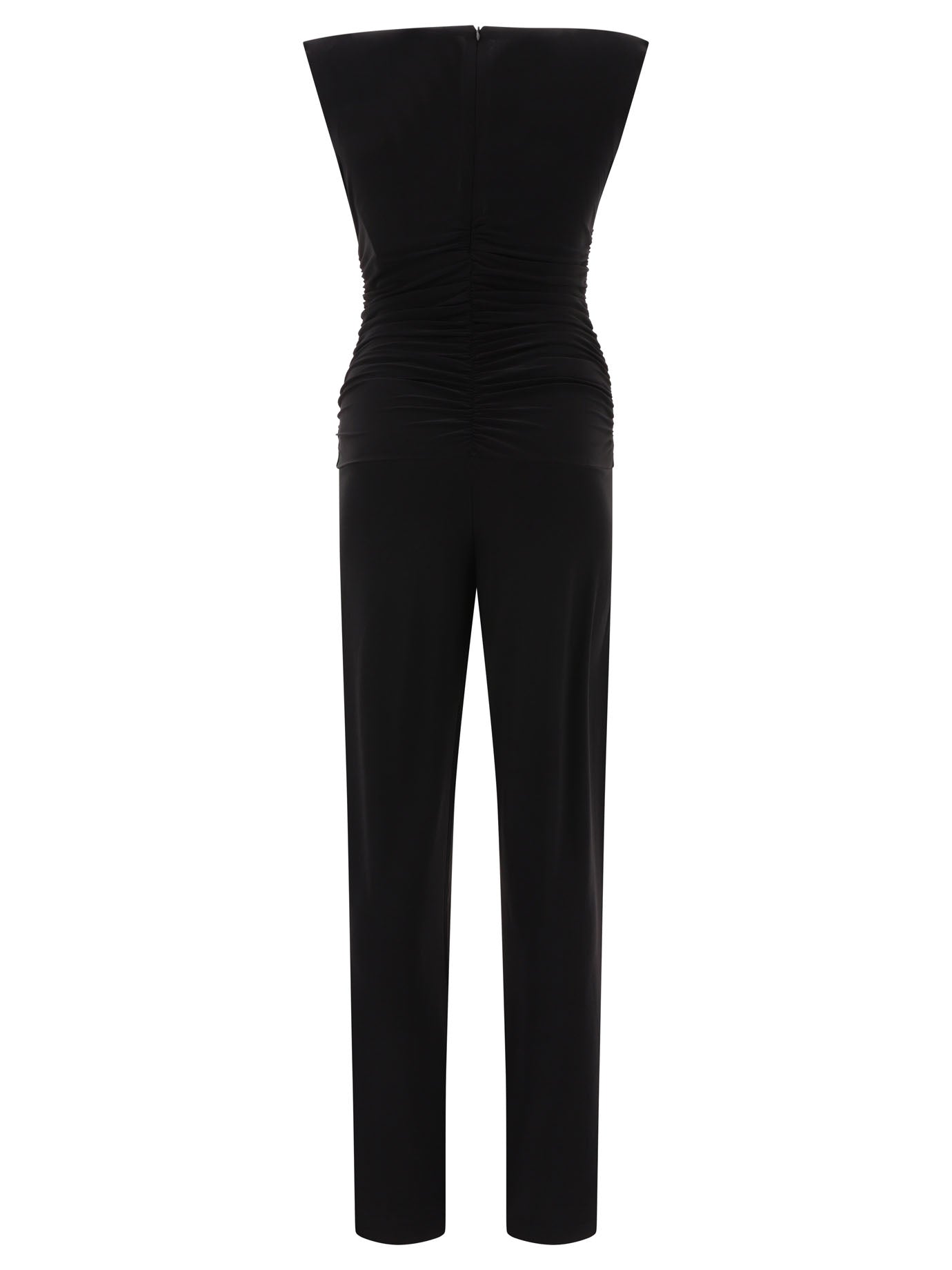 Norma Kamali V-Neck Jumpsuit