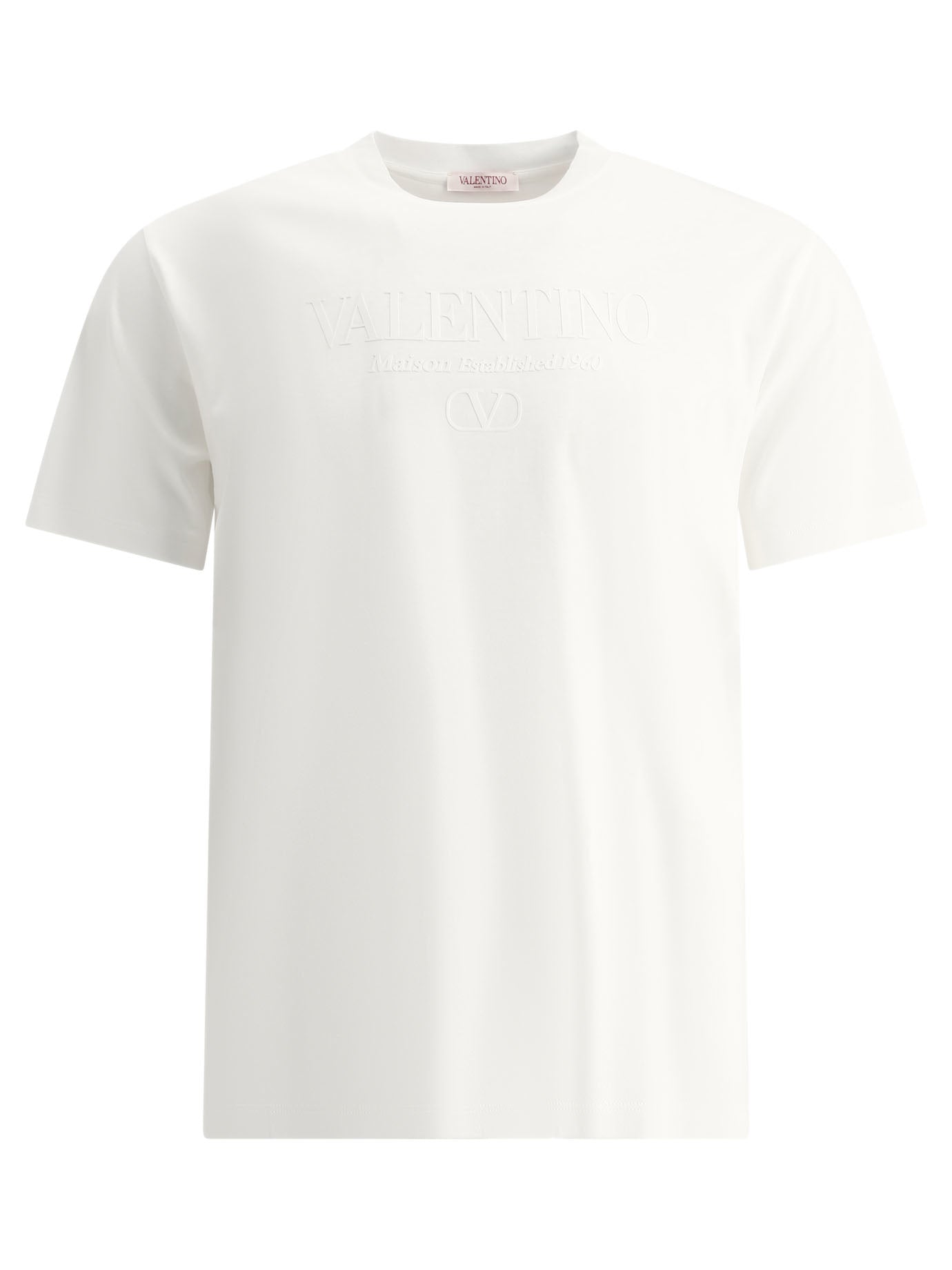 Valentino T-Shirt With Rubberized Logo Print