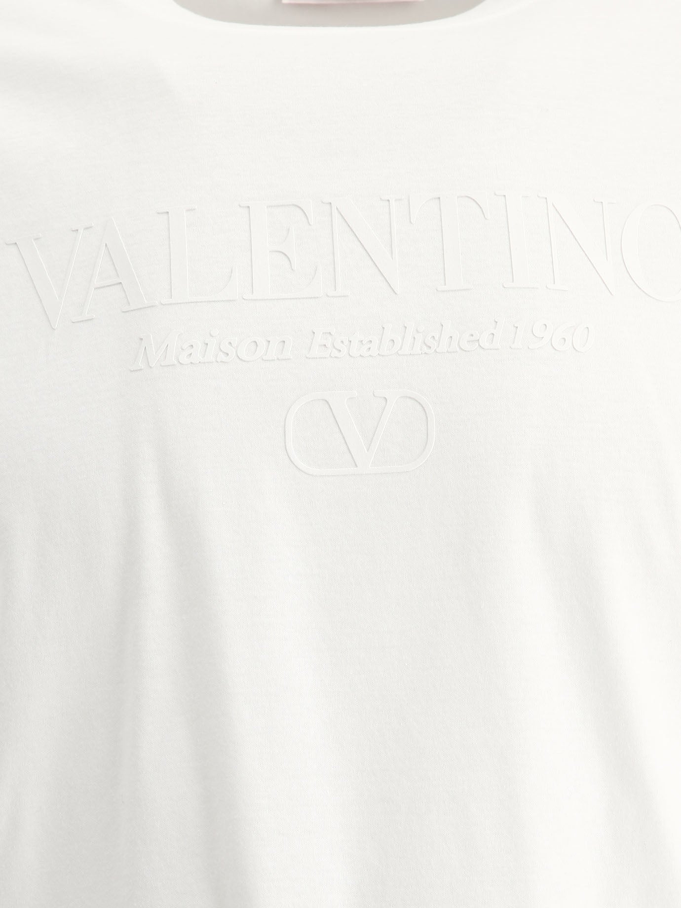 Valentino T-Shirt With Rubberized Logo Print