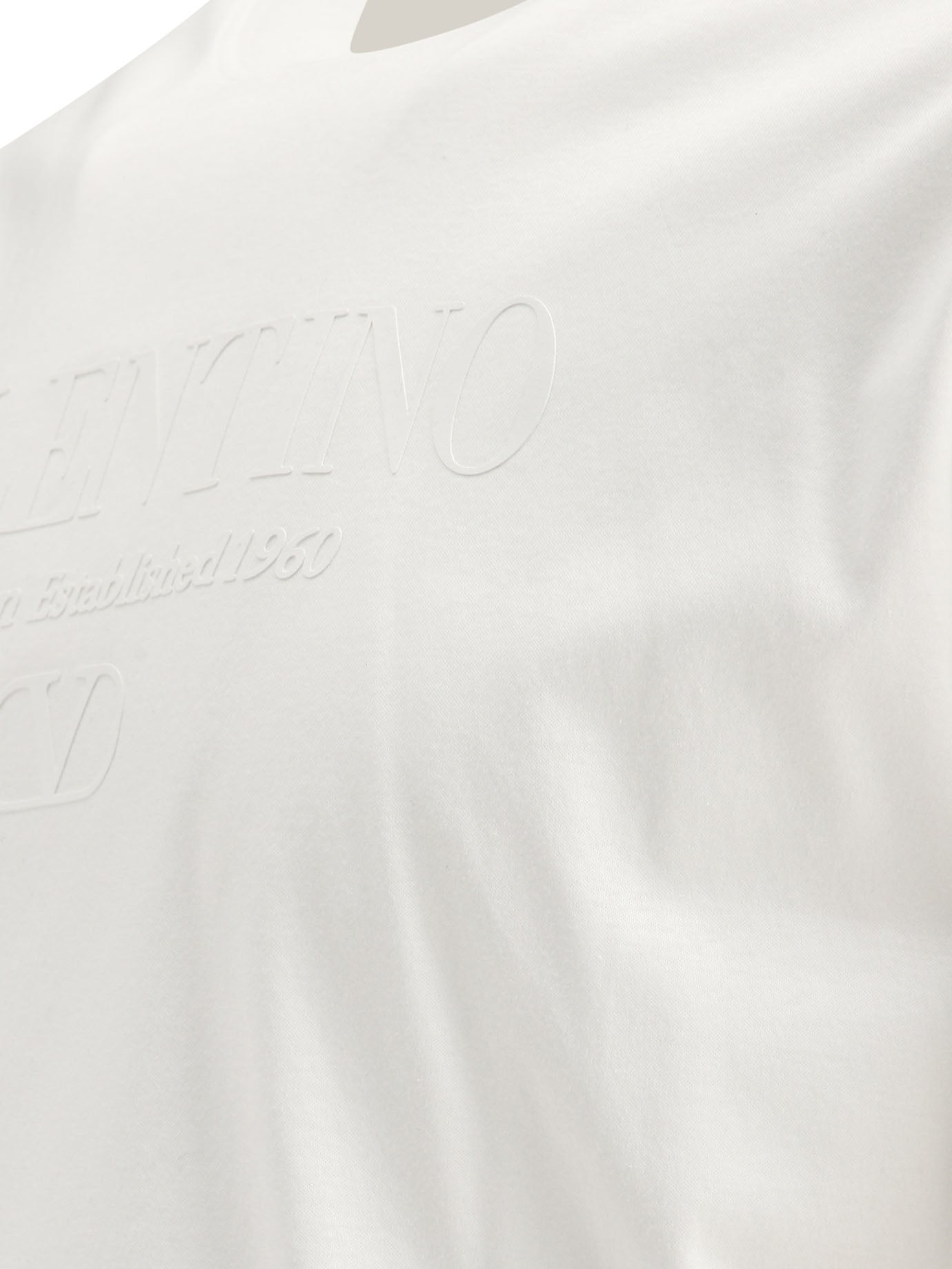 Valentino T-Shirt With Rubberized Logo Print