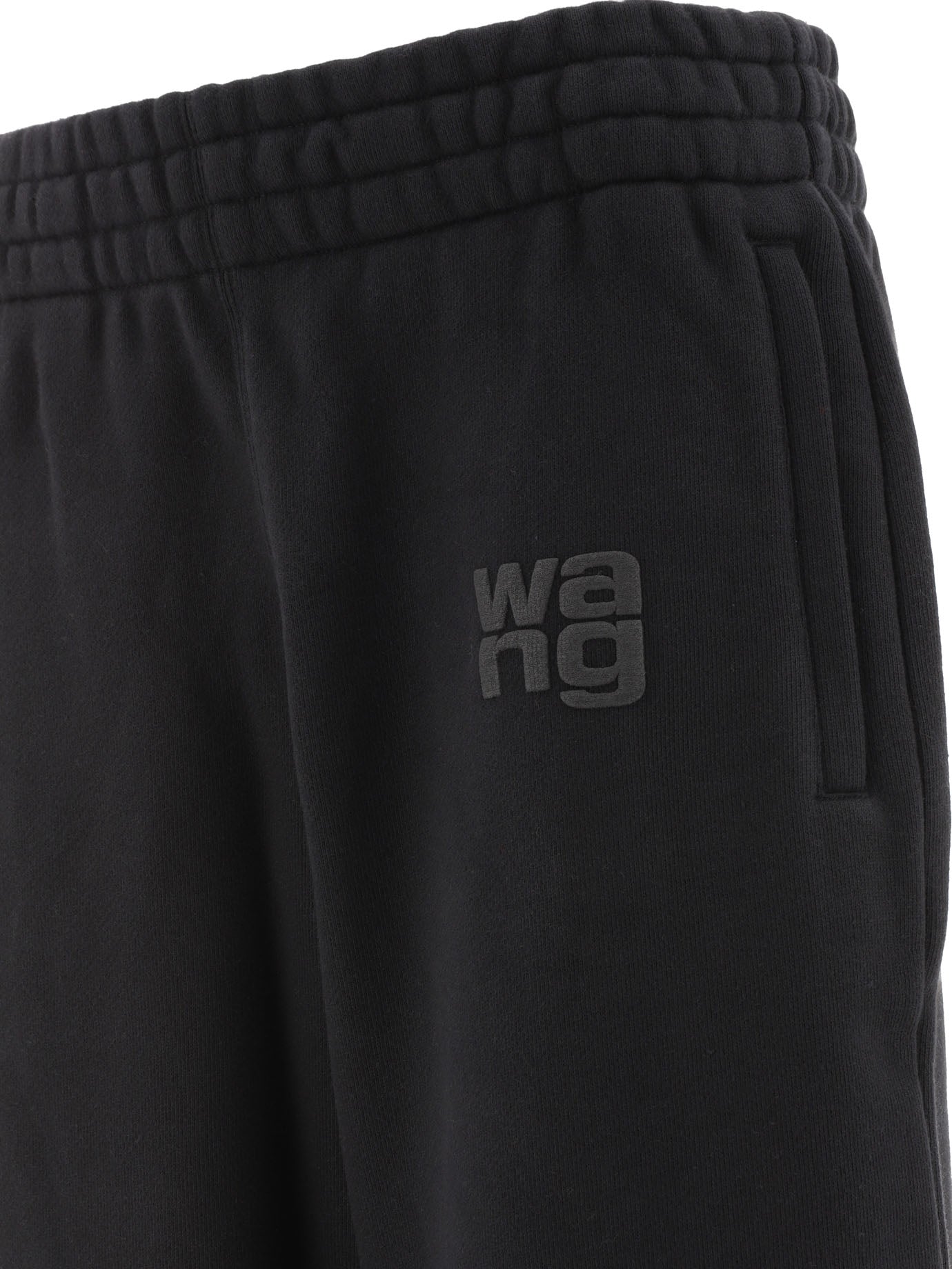 Alexander Wang Joggers With Rubberised Logo