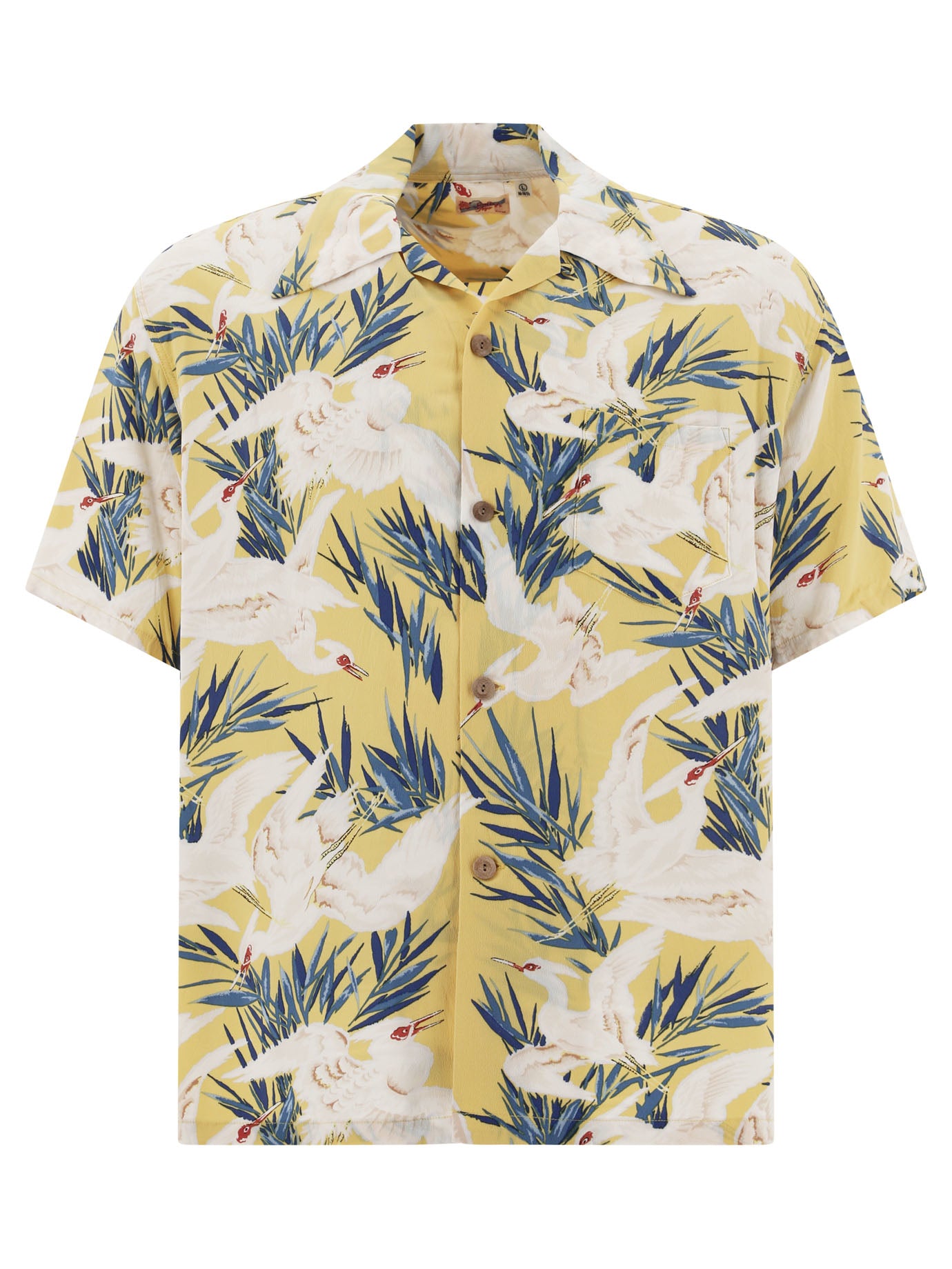 Sun Surf White Egret Shirt