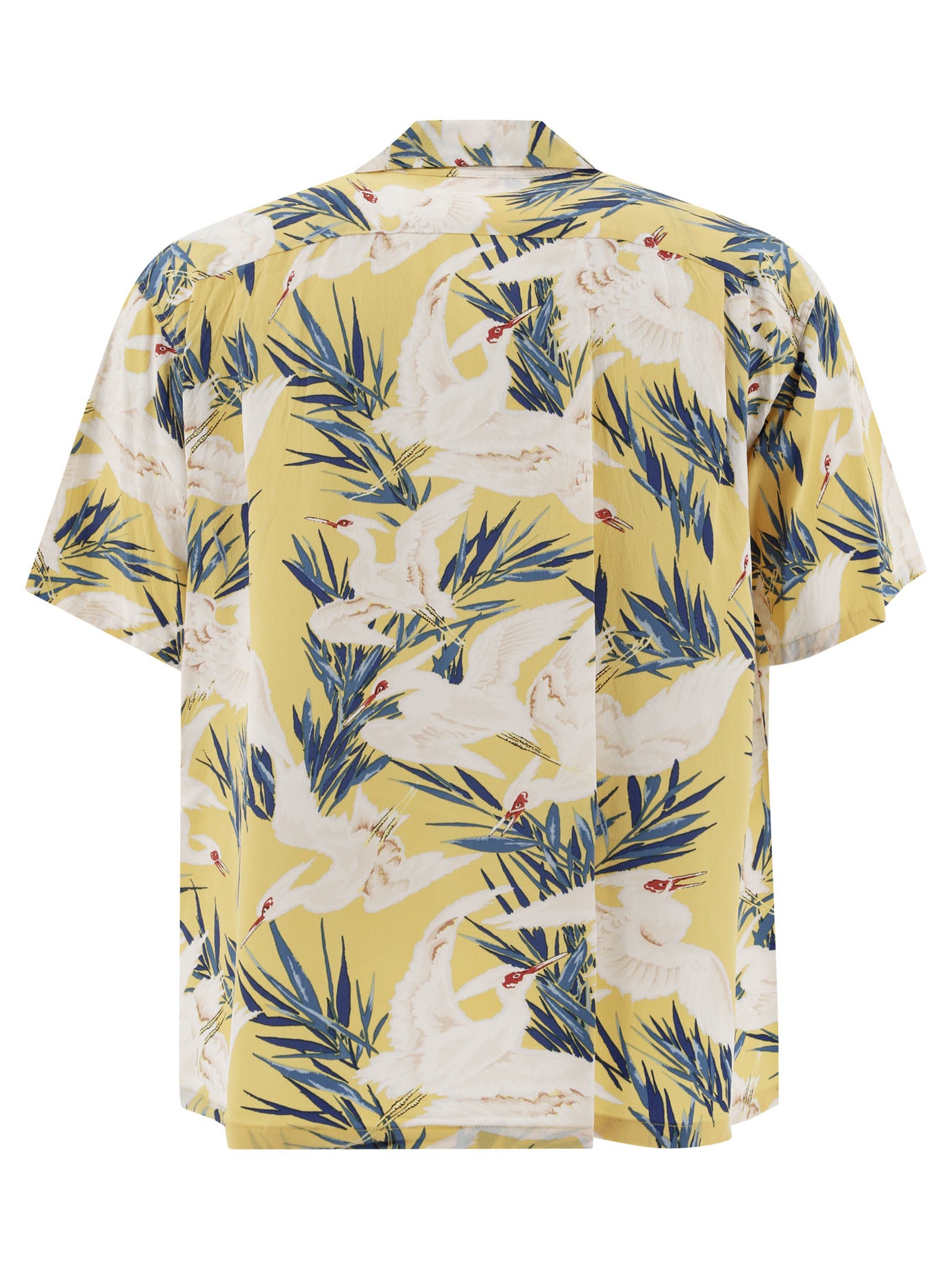 Sun Surf White Egret Shirt