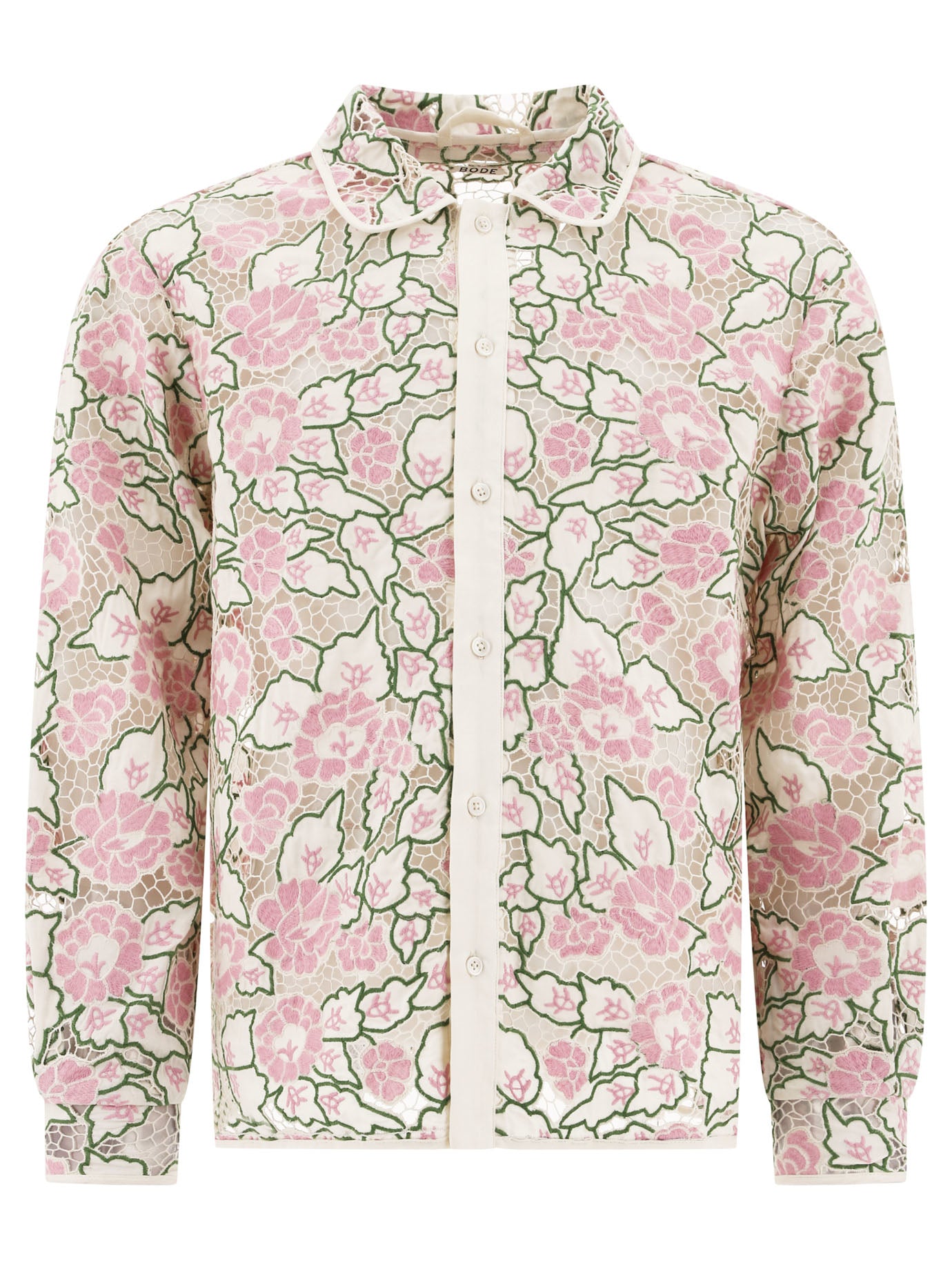 Bode Peony Lace Shirt