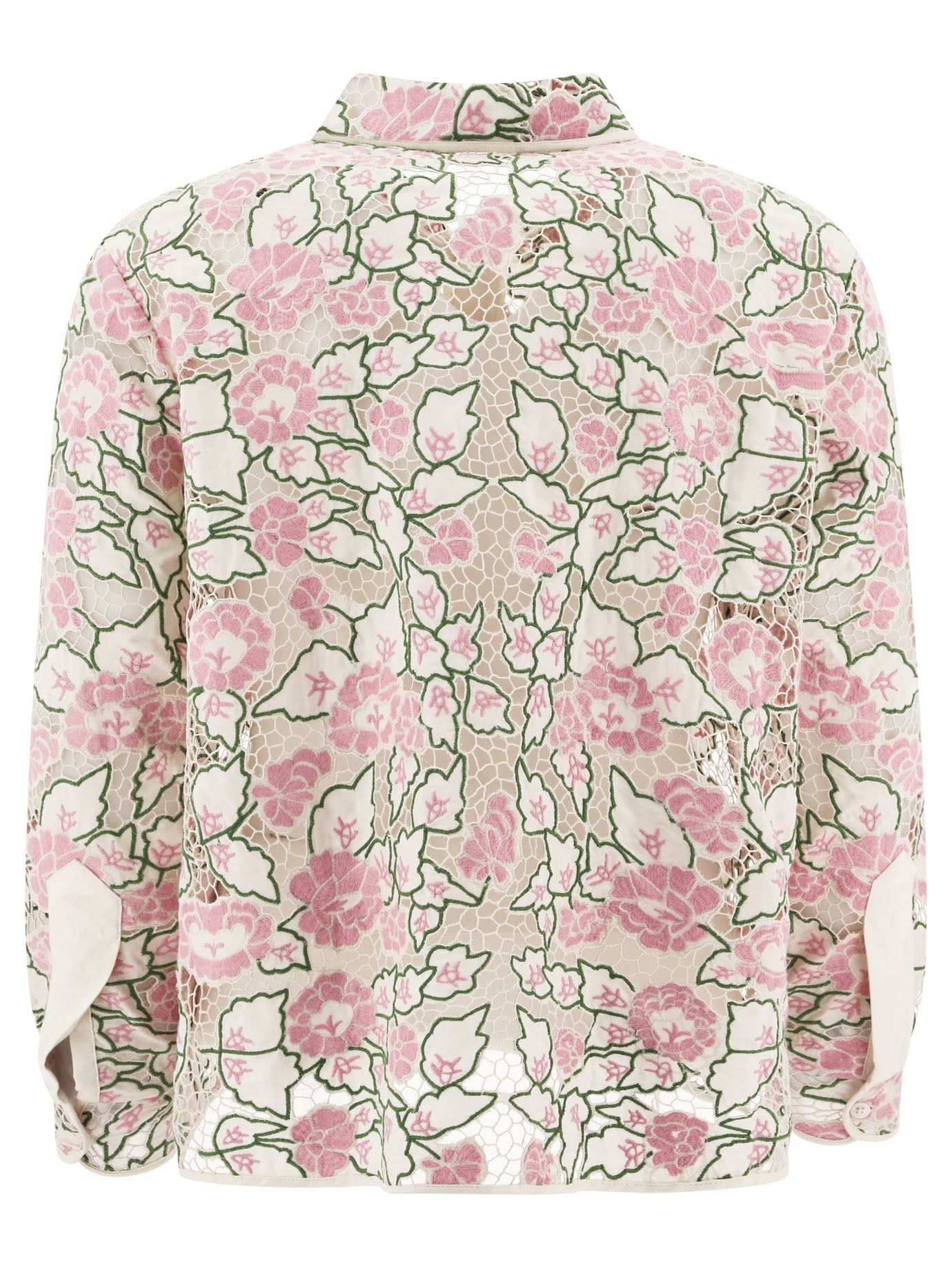 Bode Peony Lace Shirt