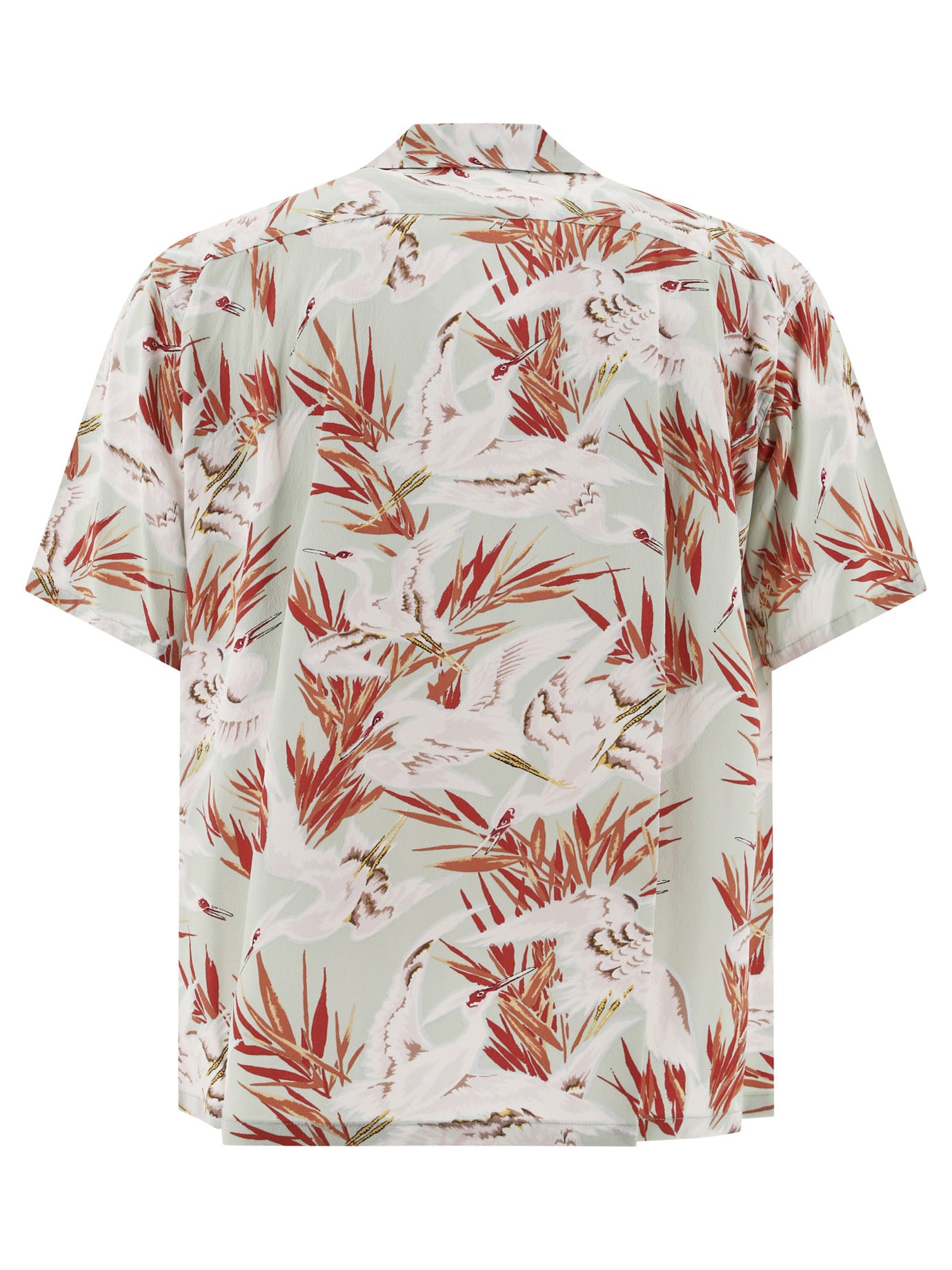 Sun Surf White Egret Shirt