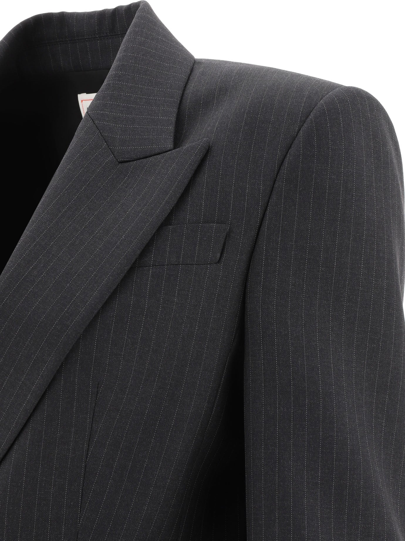 Alexander McQueen Pinstriped Single-Breasted Blazer