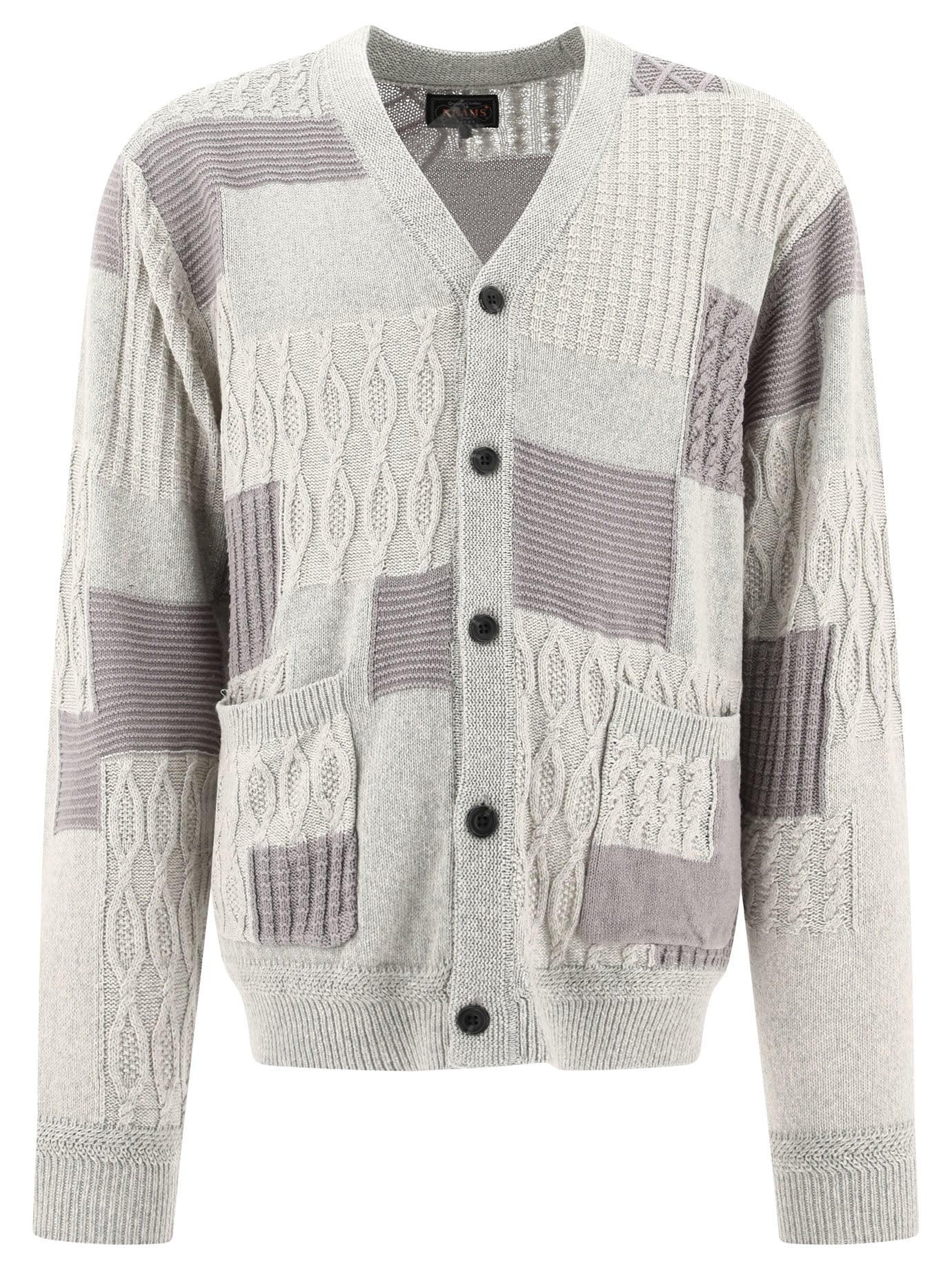 Beams Plus Patchwork Cardigan