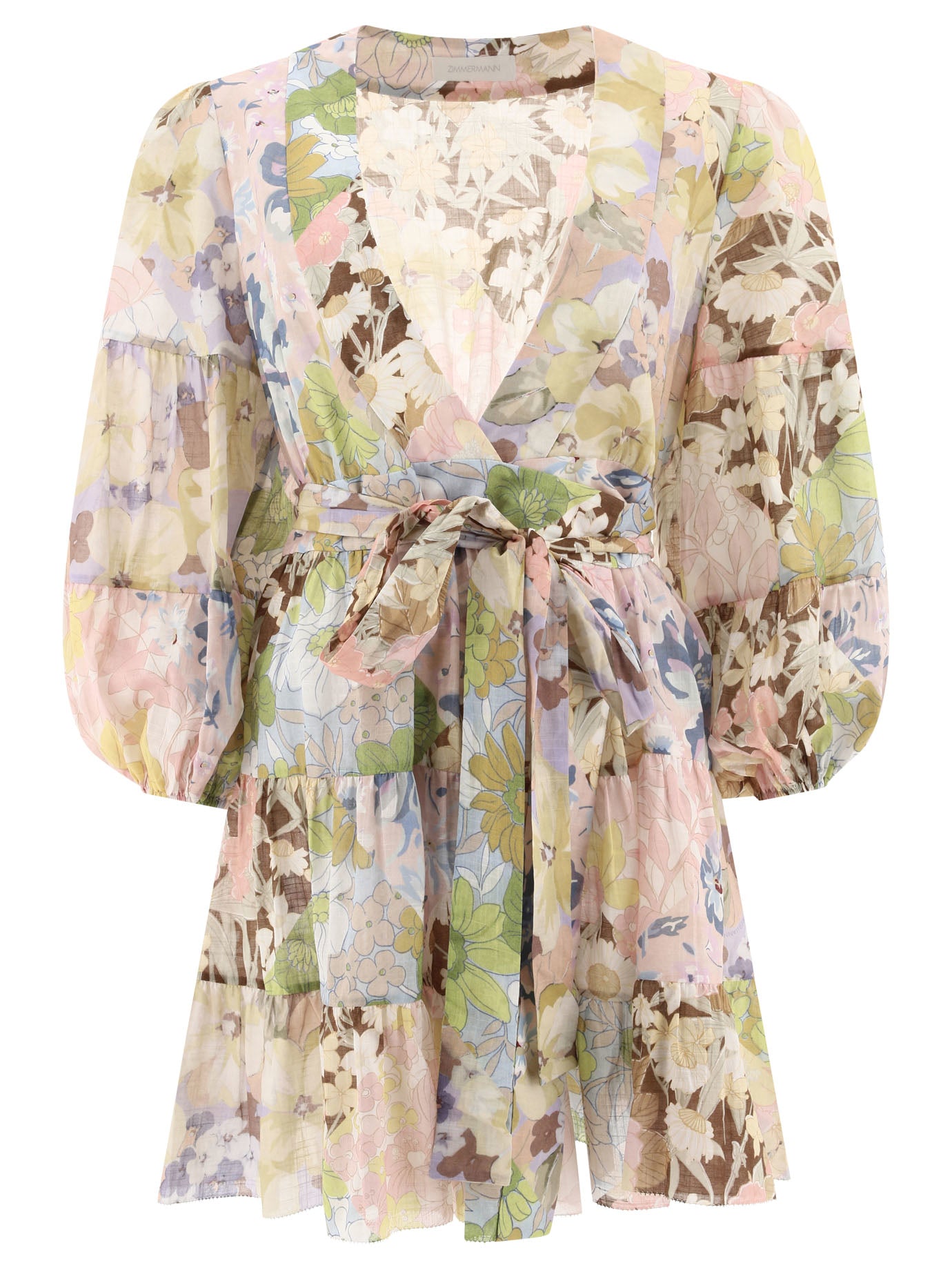 Zimmermann Pop Wrap Dress