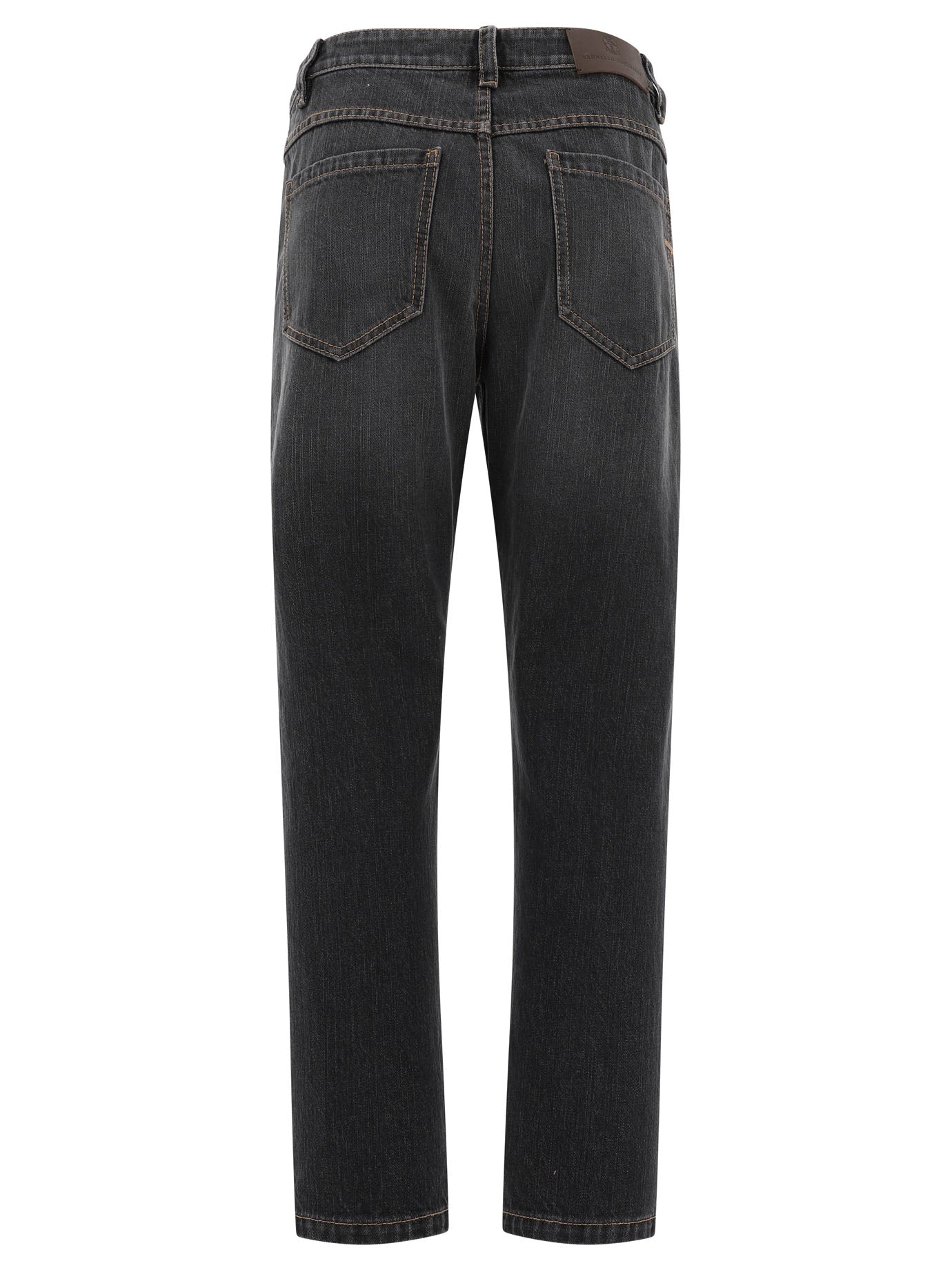 Brunello Cucinelli Authentic Denim Jeans With Shiny Bartack