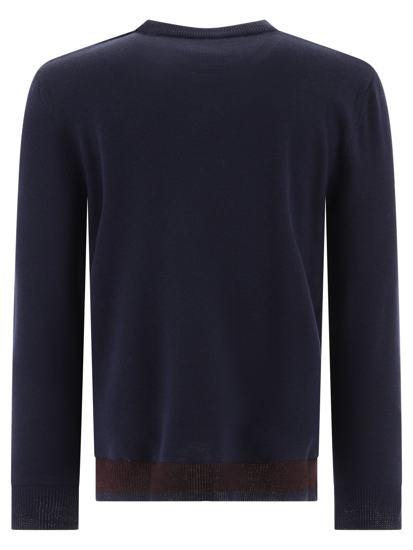 Valentino Sweater With Rubberised V Detail