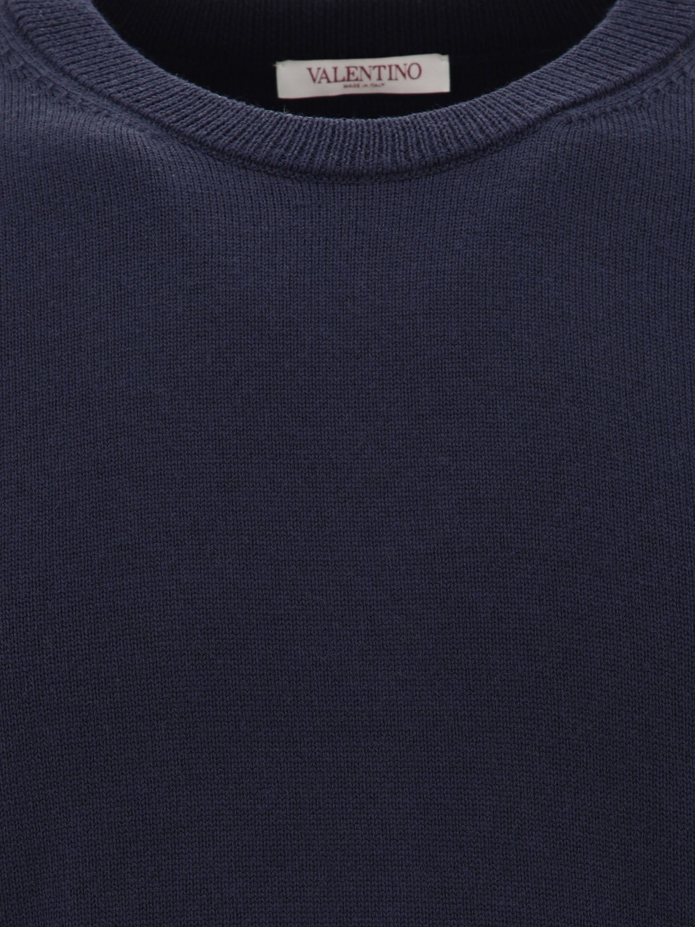 Valentino Sweater With Rubberised V Detail